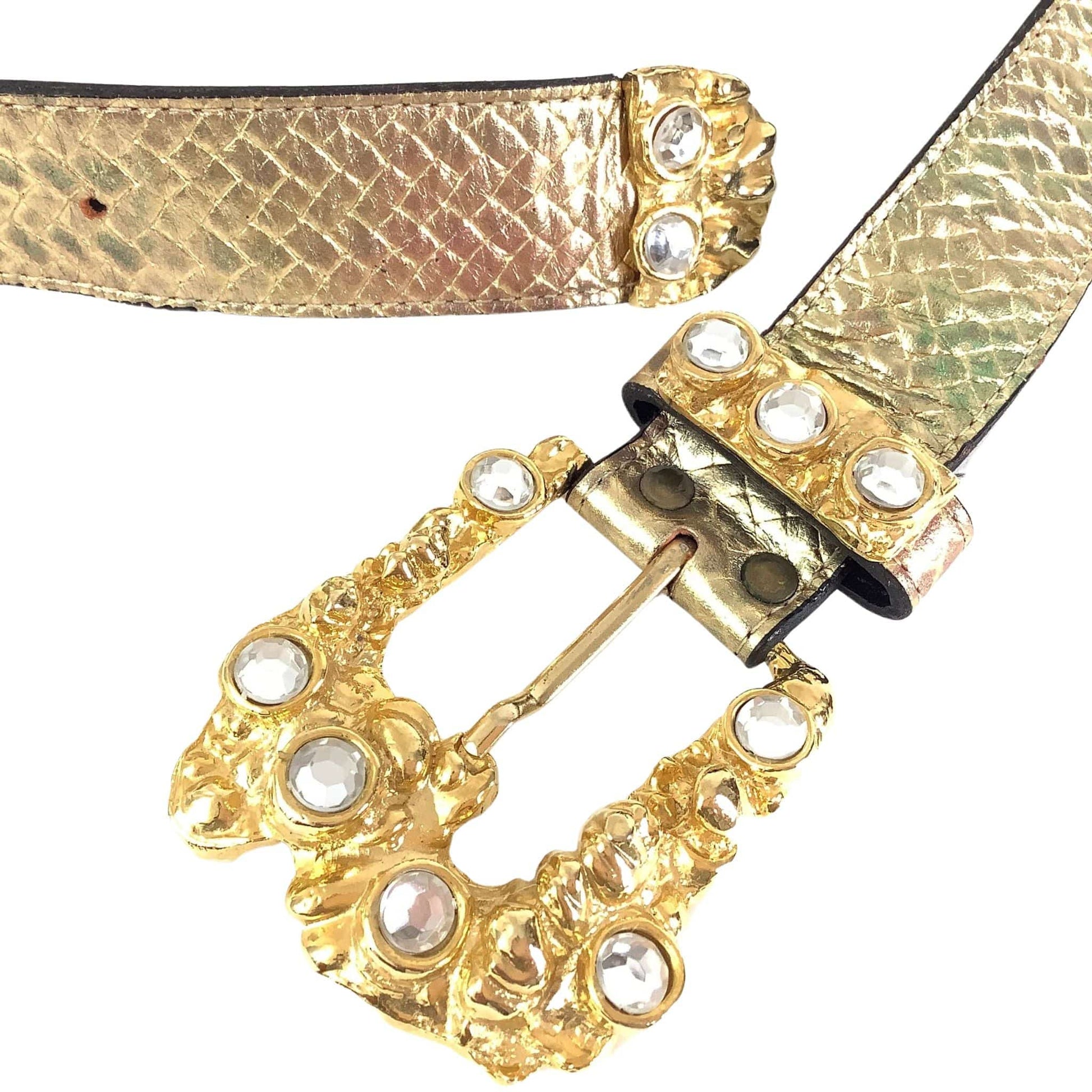 Leatherock Gold Belt