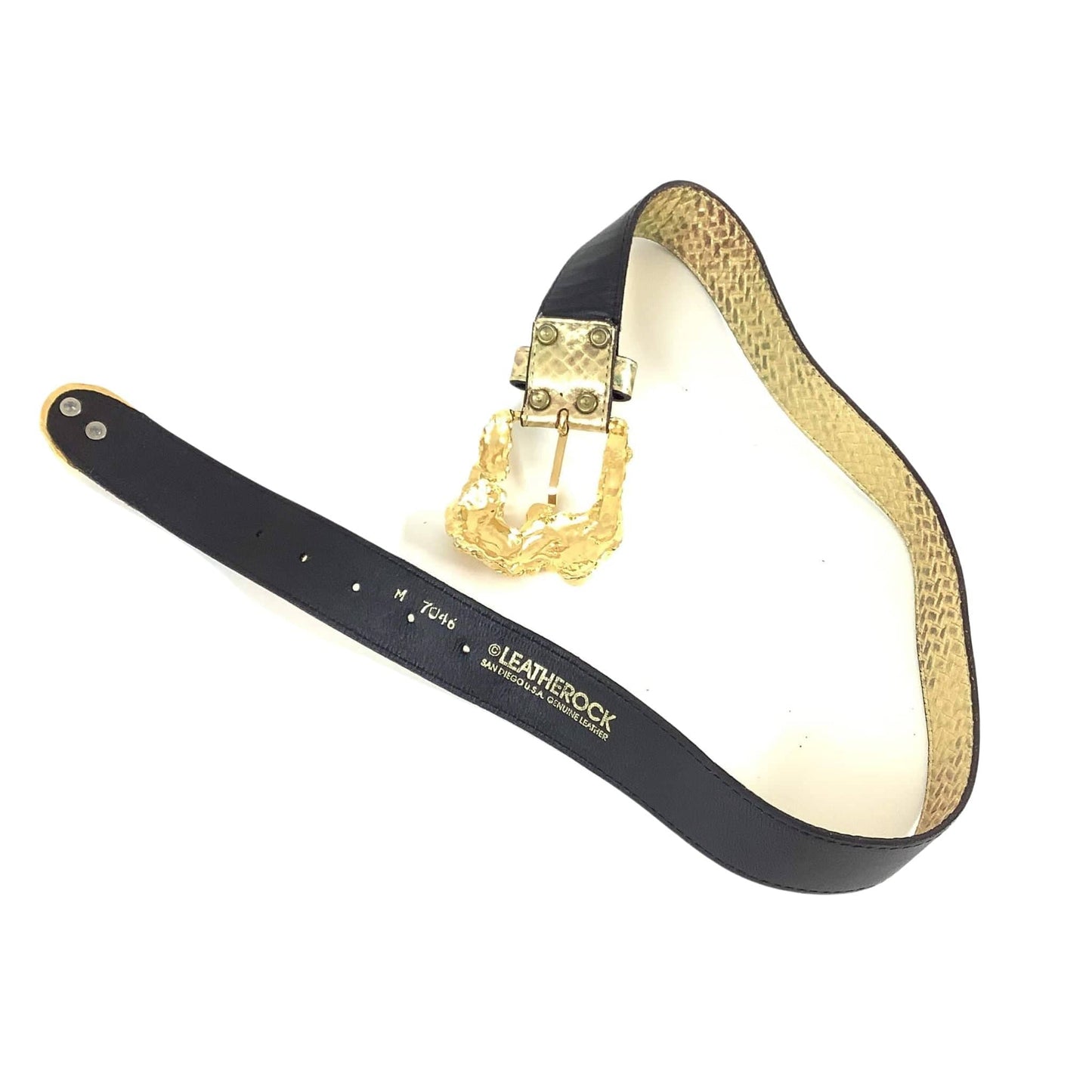 Leatherock Gold Belt