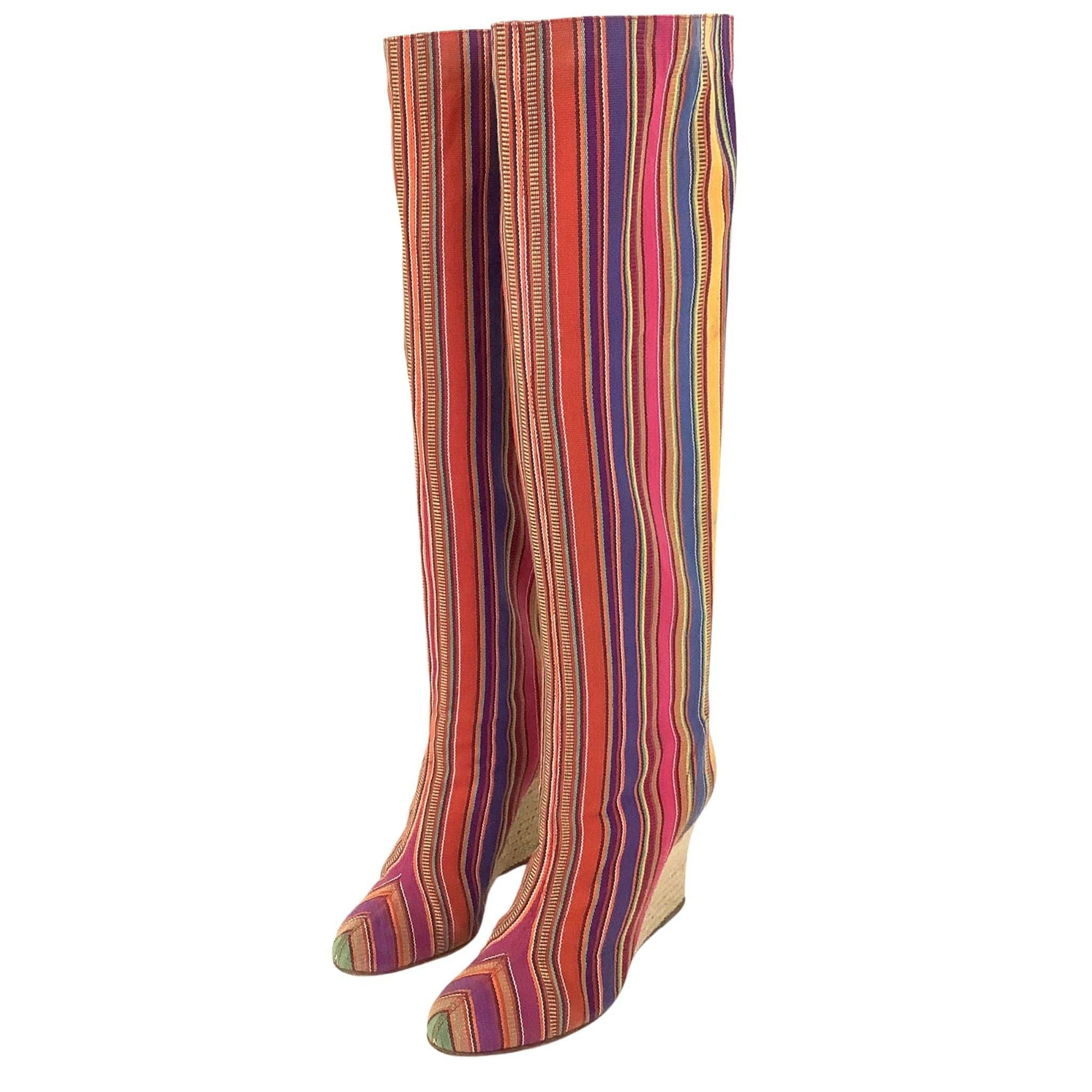 Louboutin Espadrille Boots