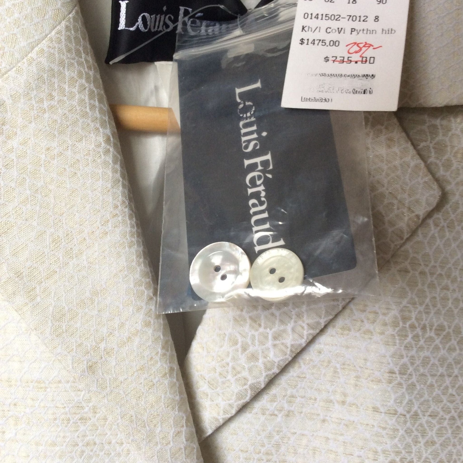 Louis Feraud Beige Blazer