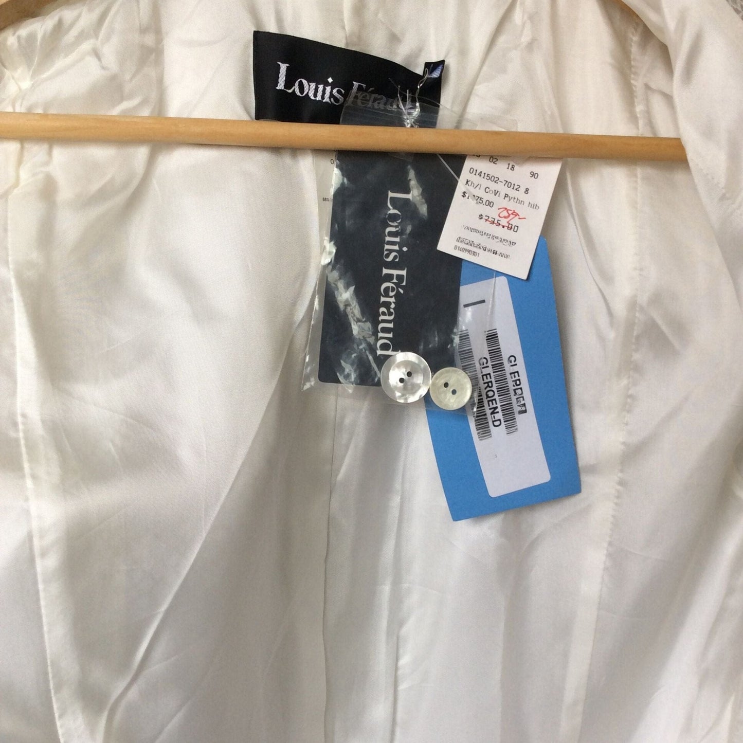 Louis Feraud Beige Blazer