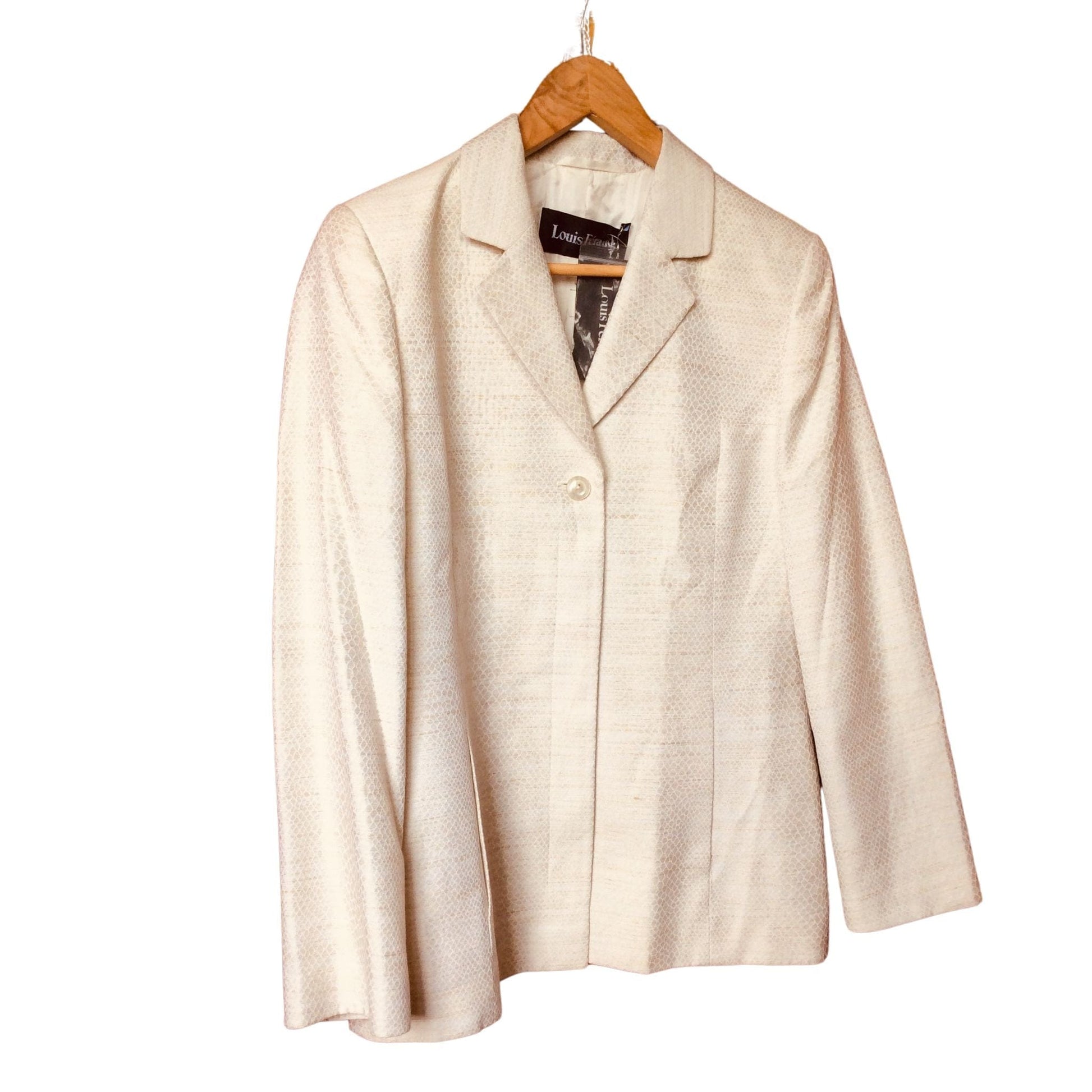 Louis Feraud Beige Blazer