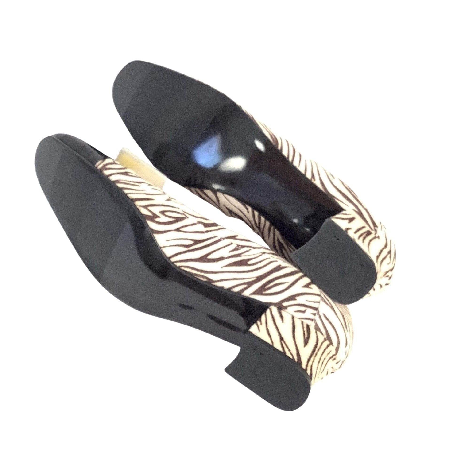Magdesians Faux Zebra Heels