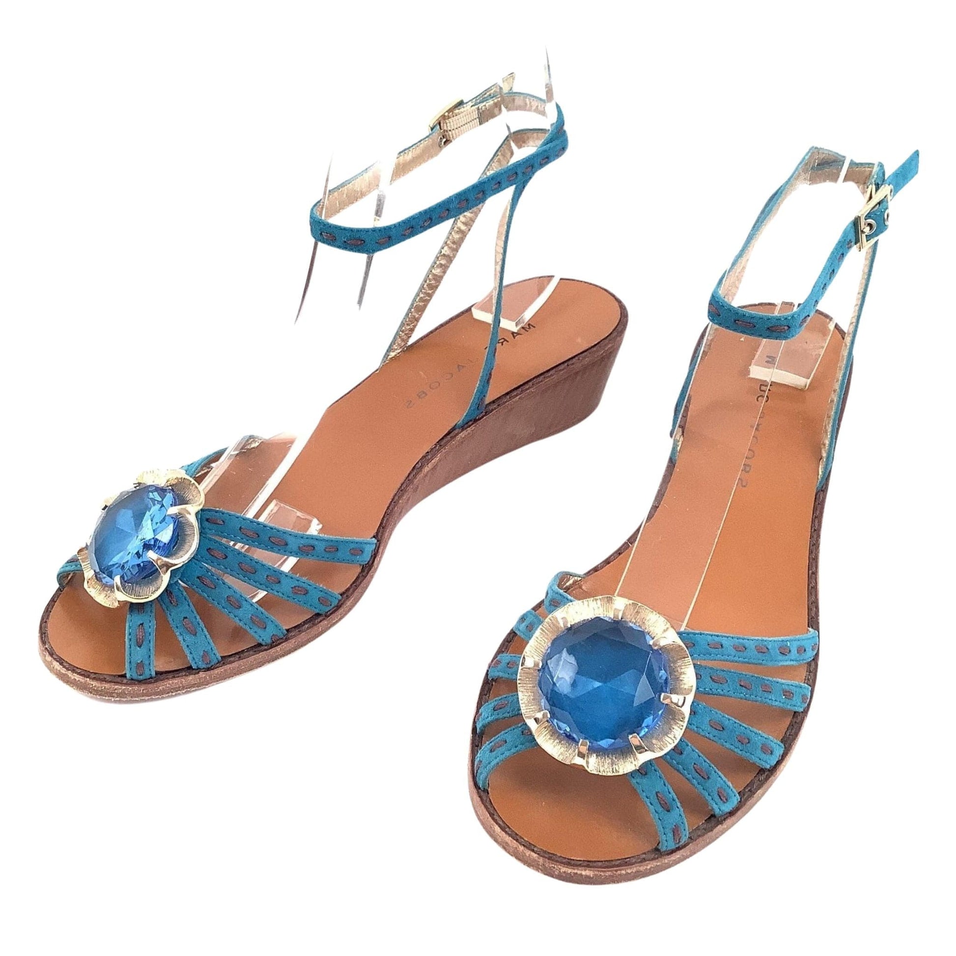 Marc Jacobs Blue Sandals
