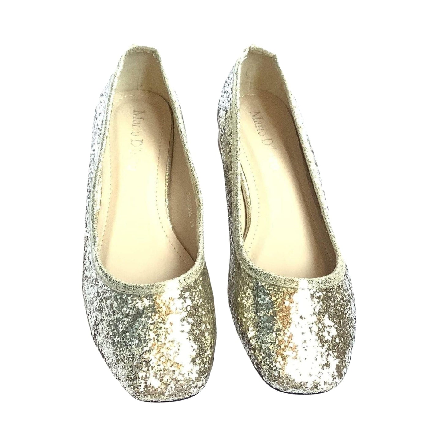 Gold Glitter Fancy Heels