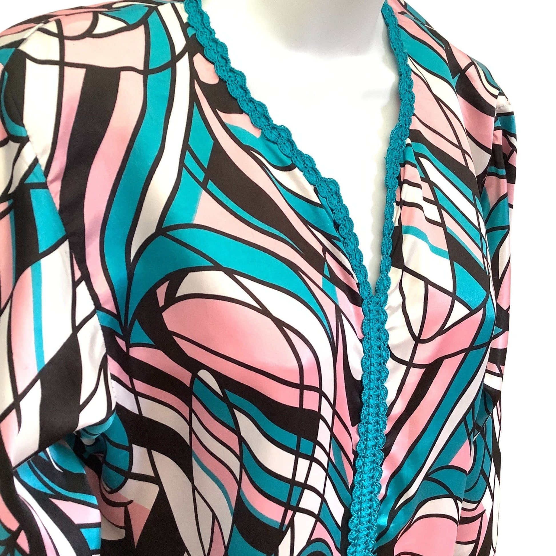 Maxi Caftan Vintage Silk