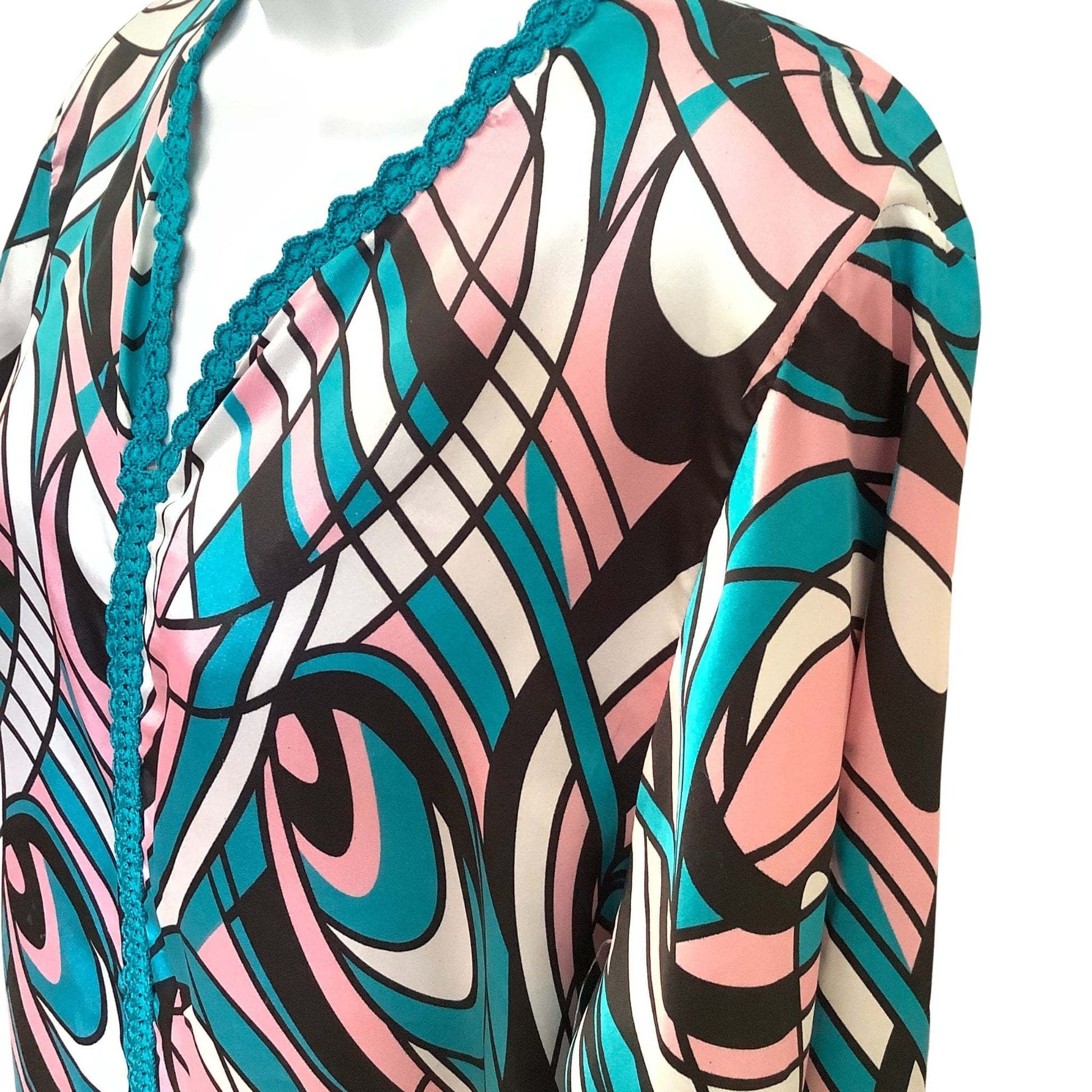 Maxi Caftan Vintage Silk