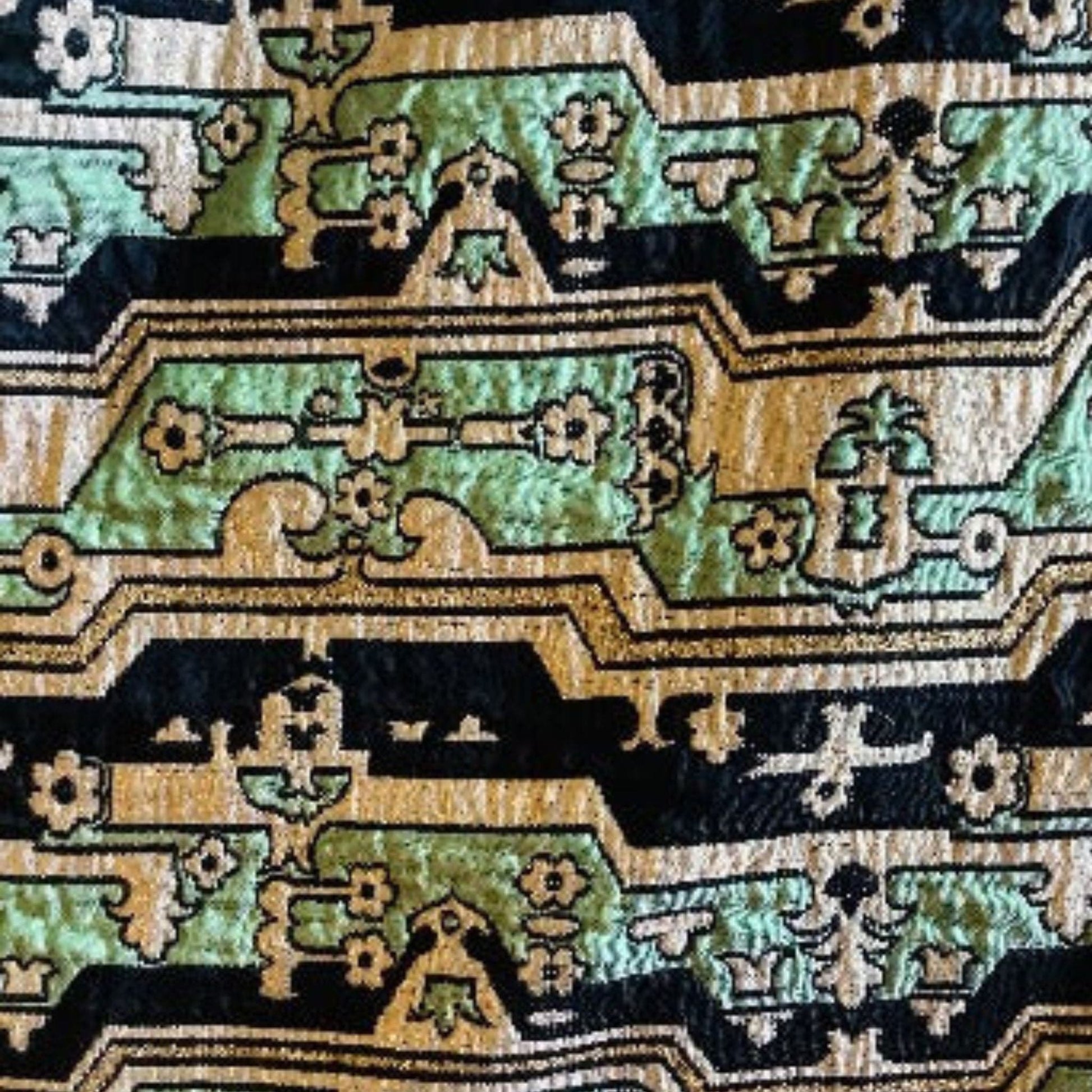 Maxi Skirt Silver Brocade