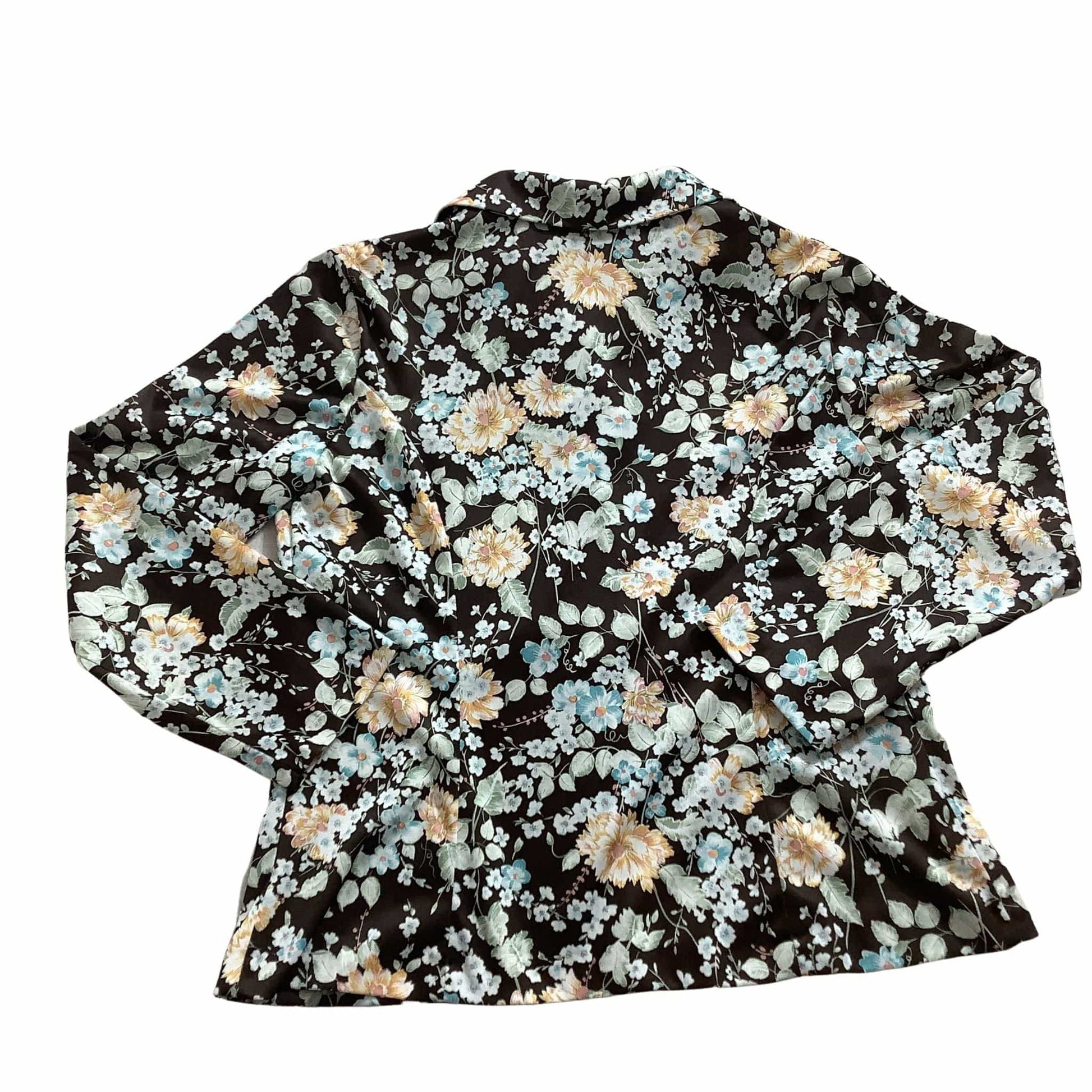 Vintage 1950s Maybelle Ranchwear Blouse - Western Floral