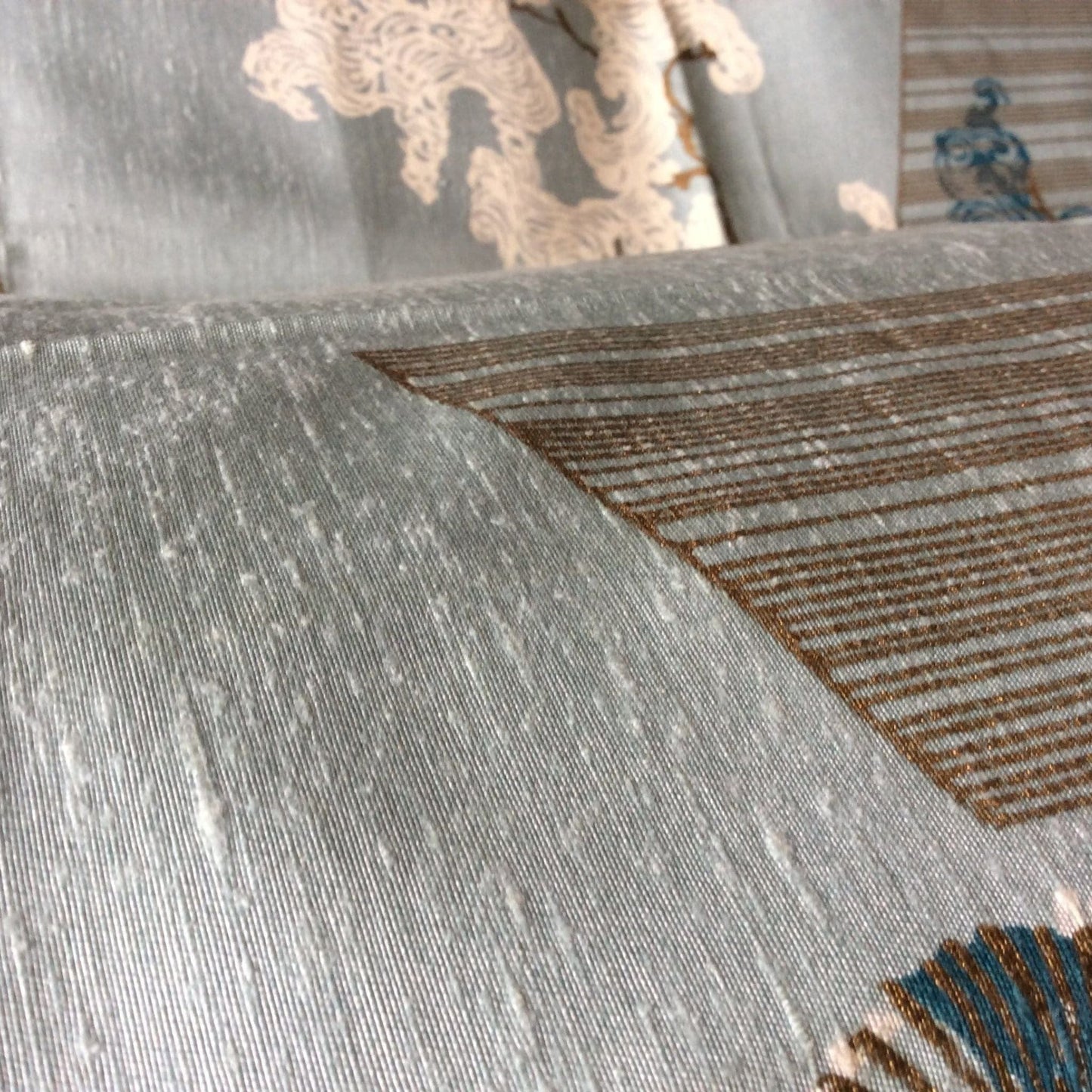 MCM Silk Fabric Remnant