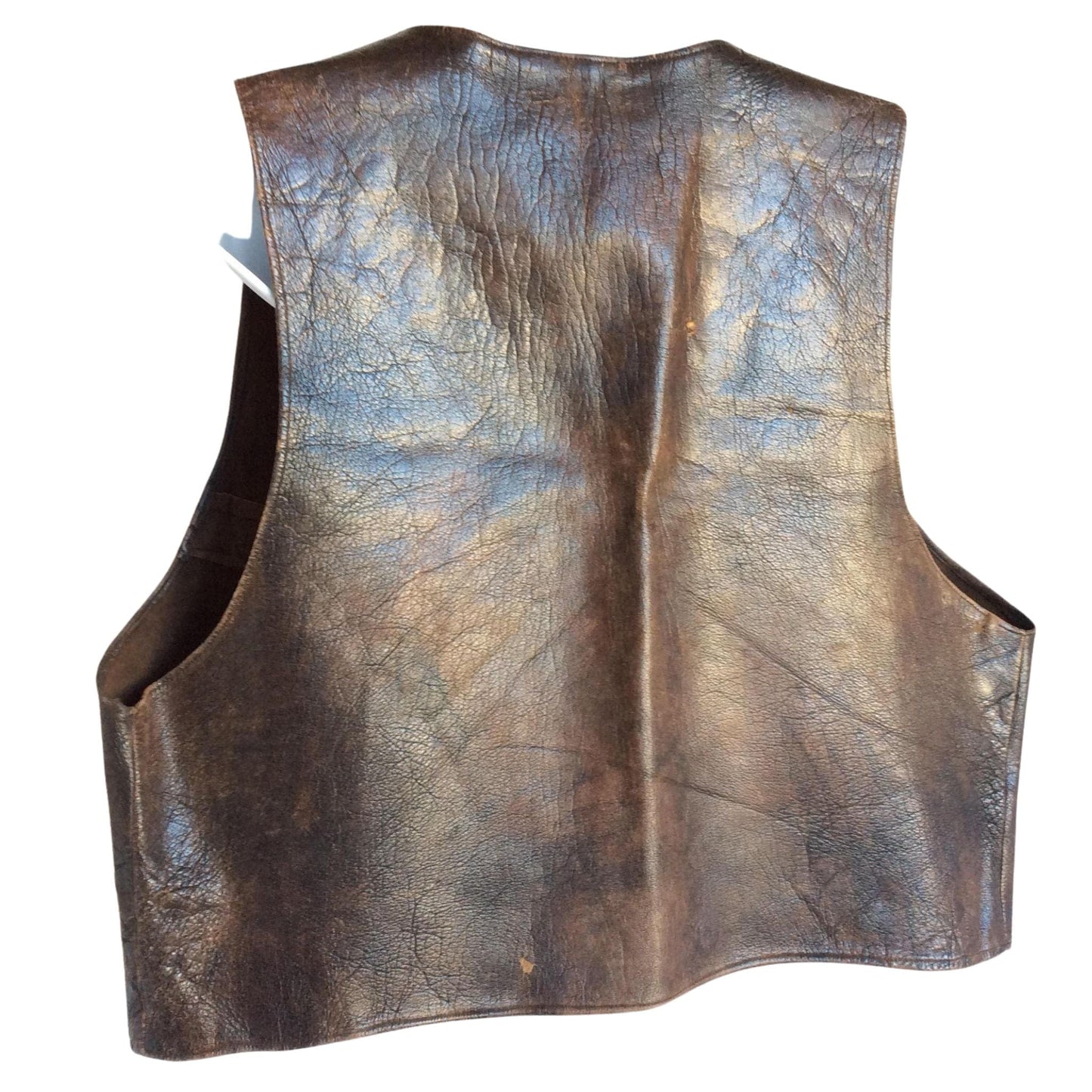 Men's Leather Vest