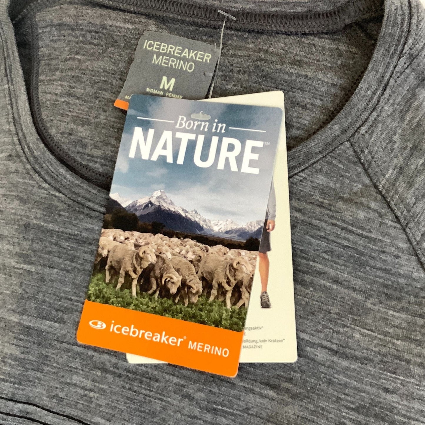 Merino Wool Crew Top - Icebreaker Brand | Sporty Women's Top