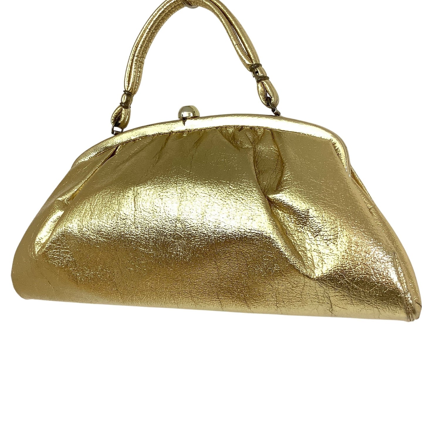 Metallic Gold 1950s Purse