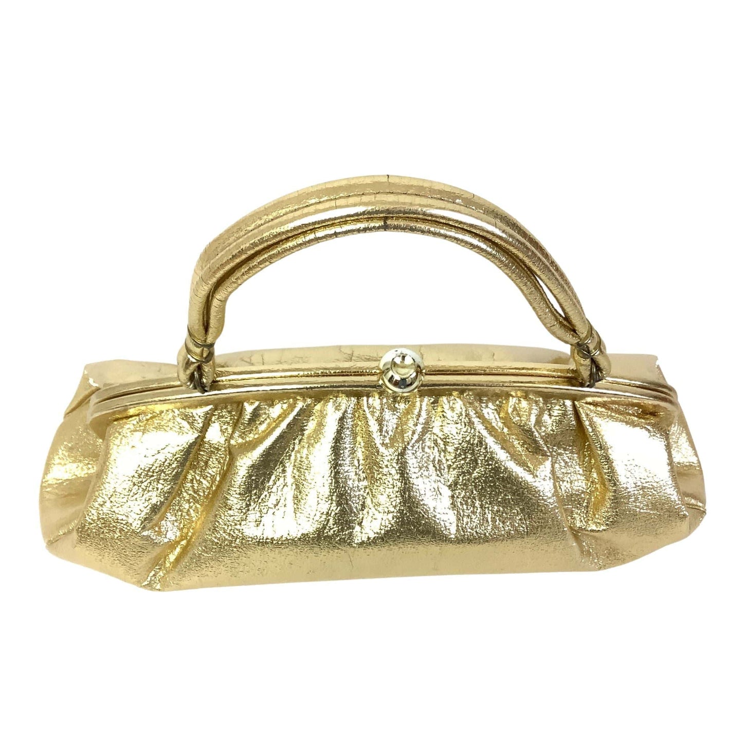 Metallic Gold 1950s Purse