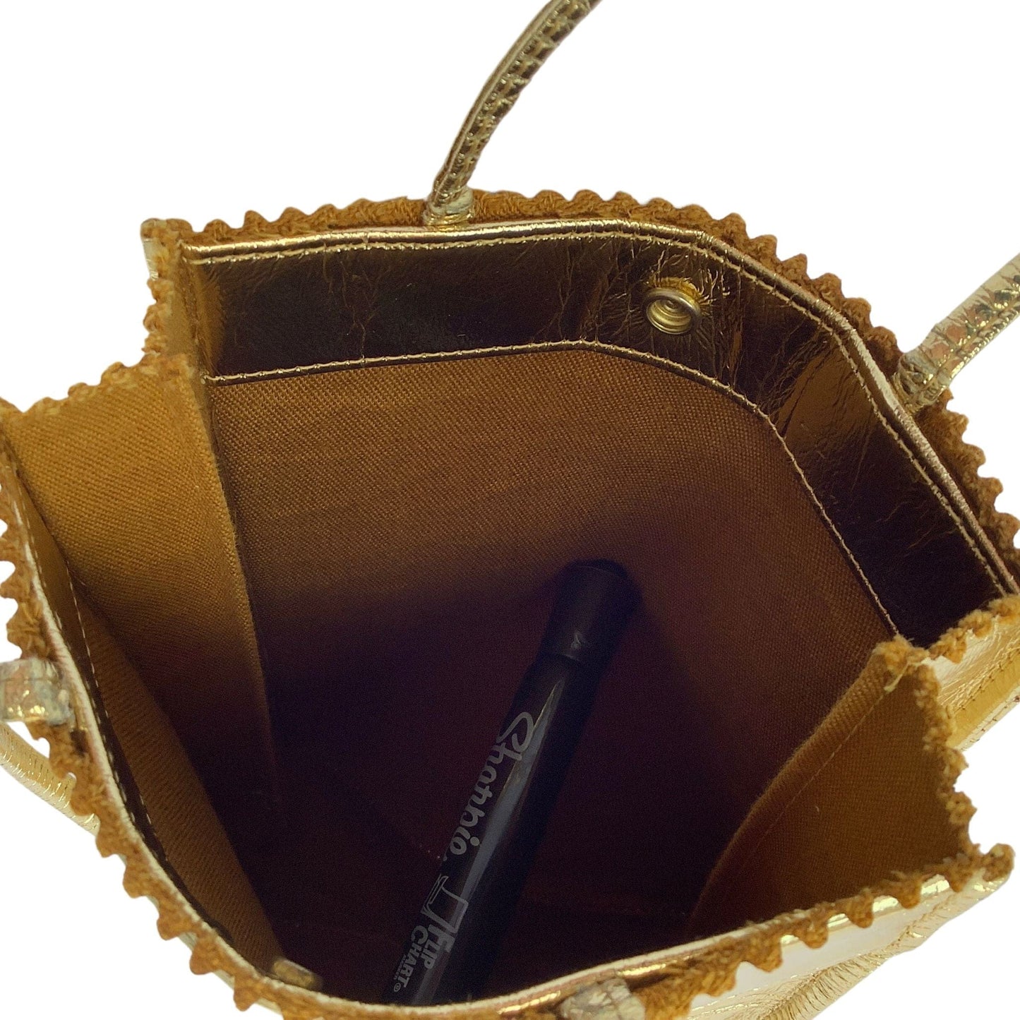 Metallic Gold Bag