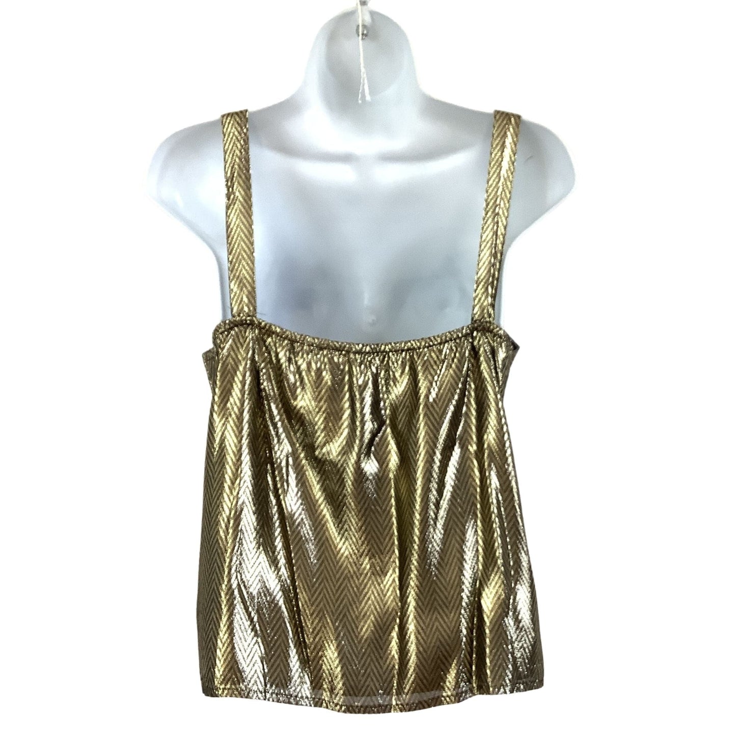 Vintage Kasper Nights Camisole - 1980s Metallic Gold Cami