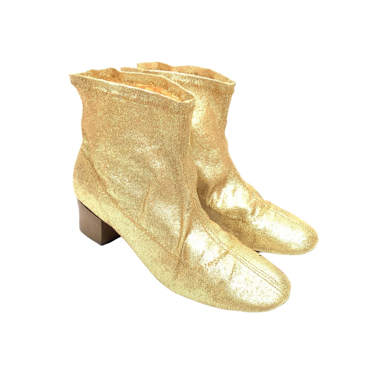 Metallic Gold GoGo Booties