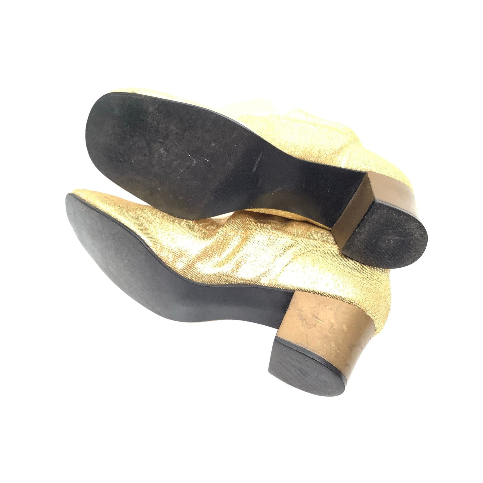 Metallic Gold GoGo Booties