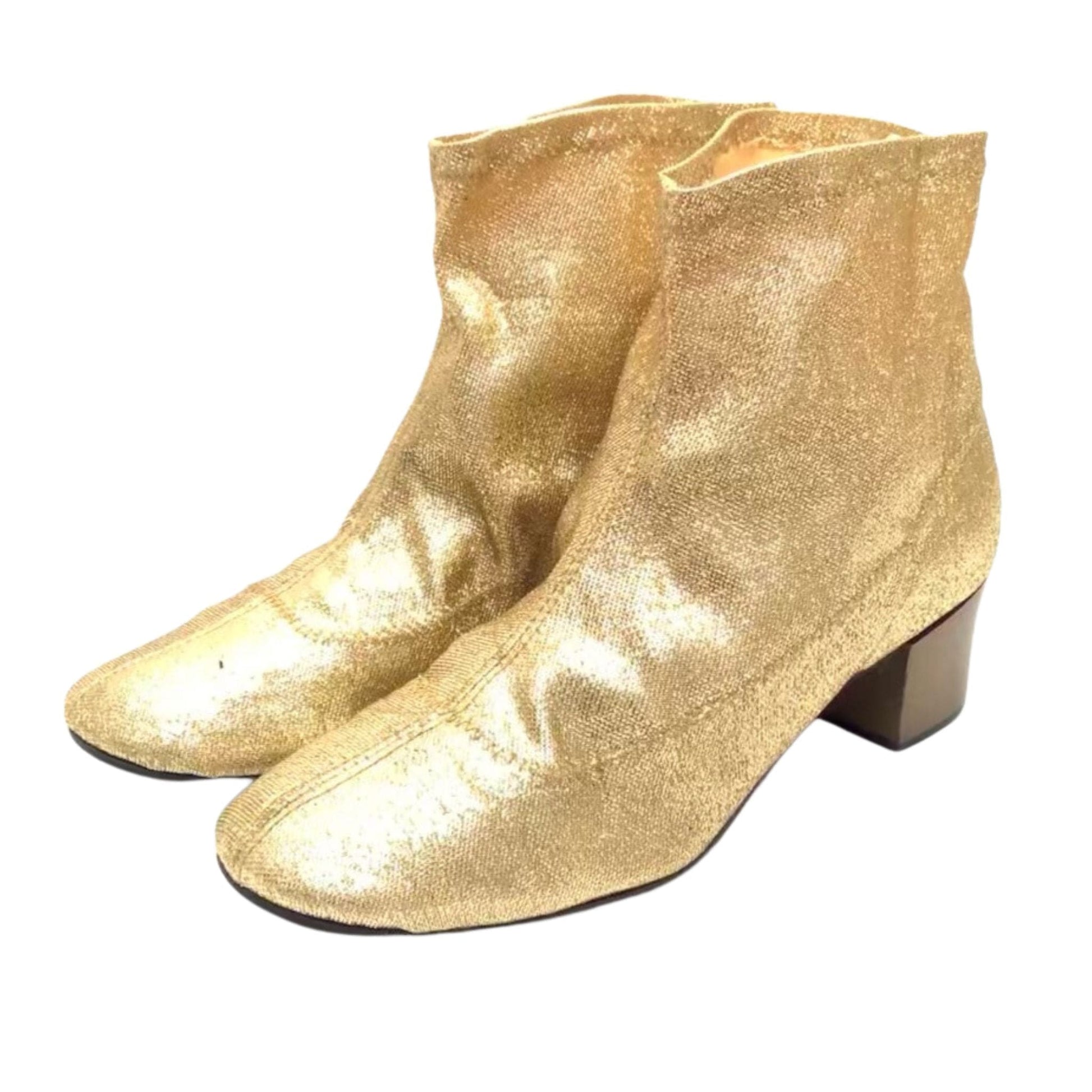 Metallic Gold GoGo Booties