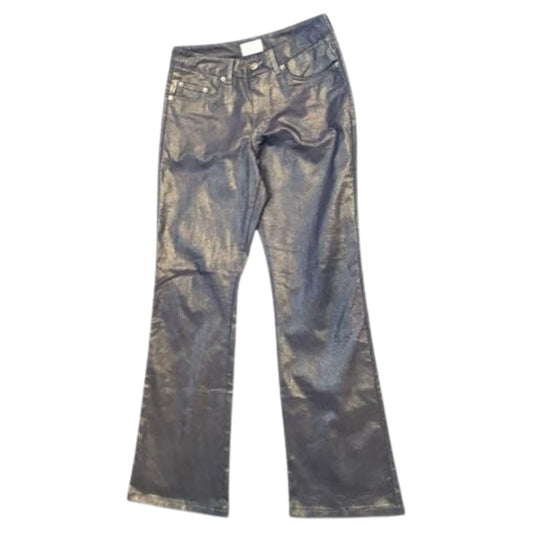 Cache Metallic Gold Jeans