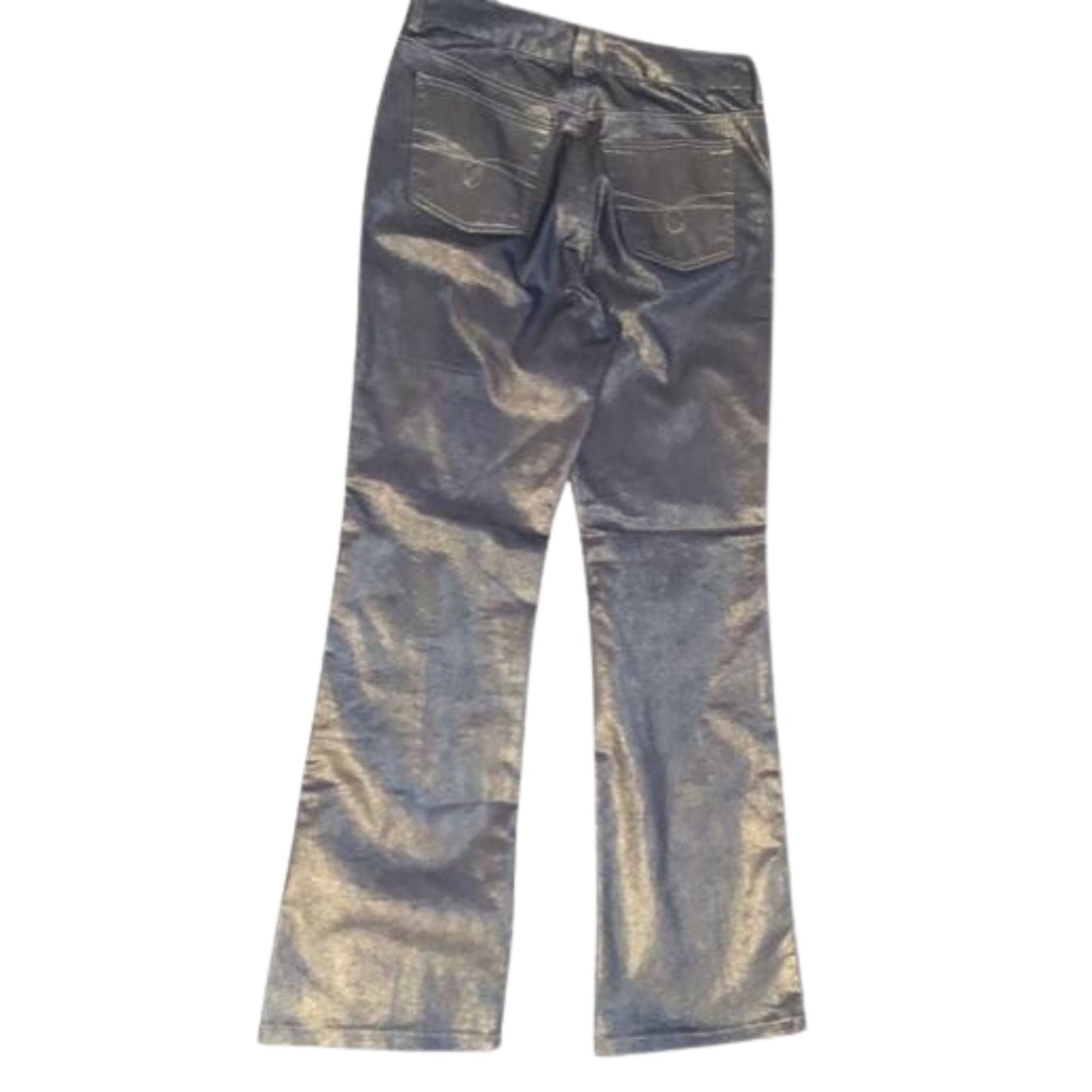 Cache Metallic Gold Jeans