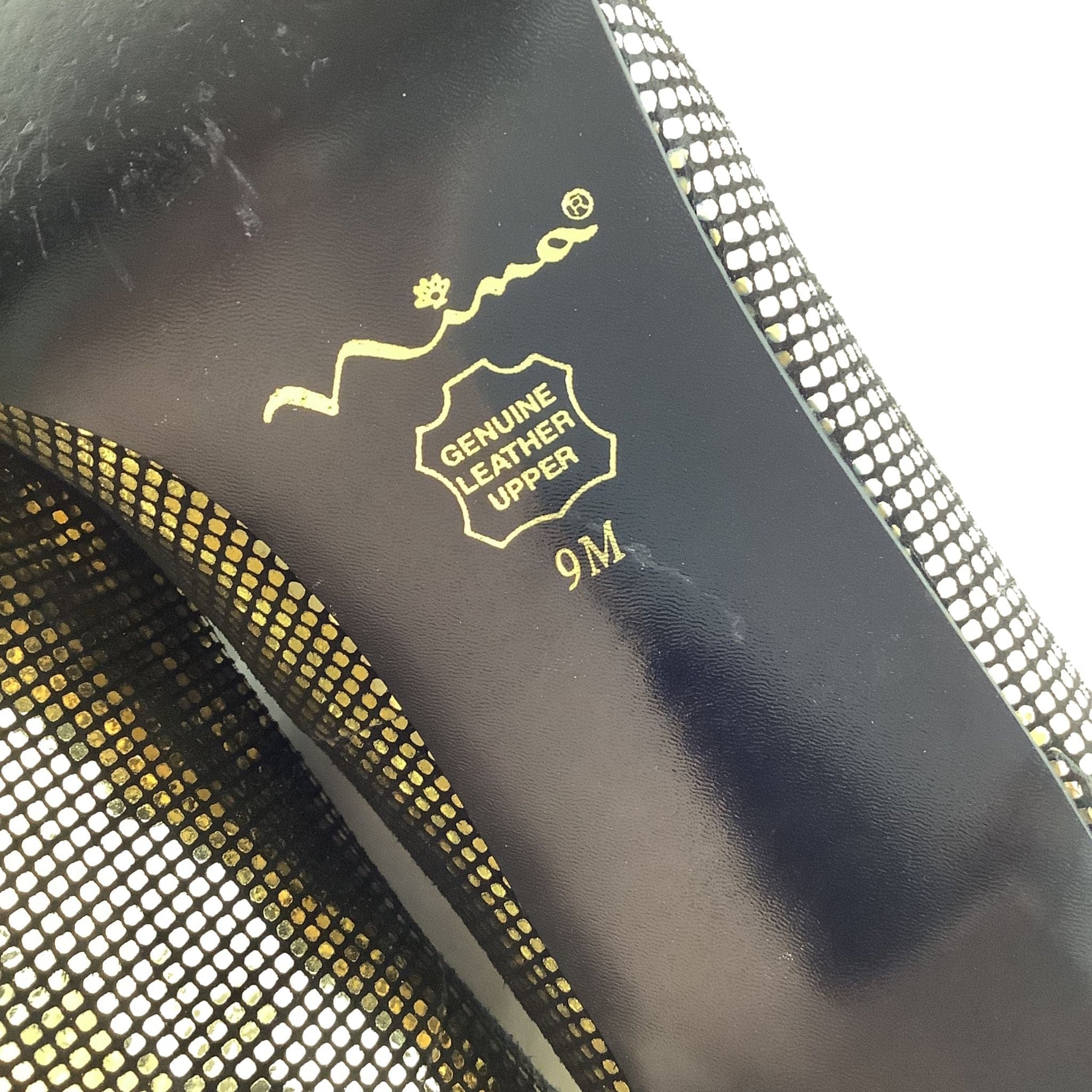 Metallic Gold Y2K Heels