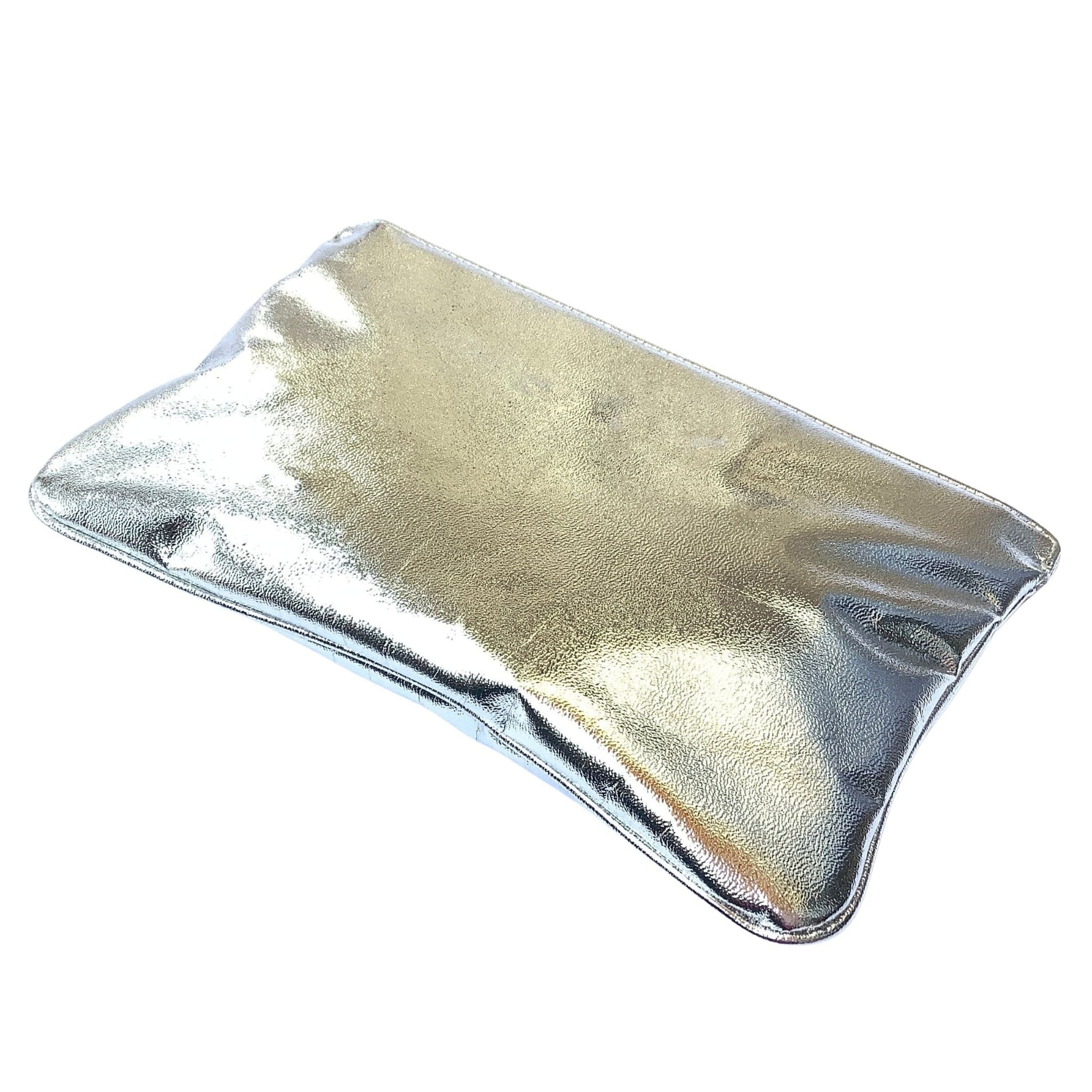 Metallic Silver Vintage Bag