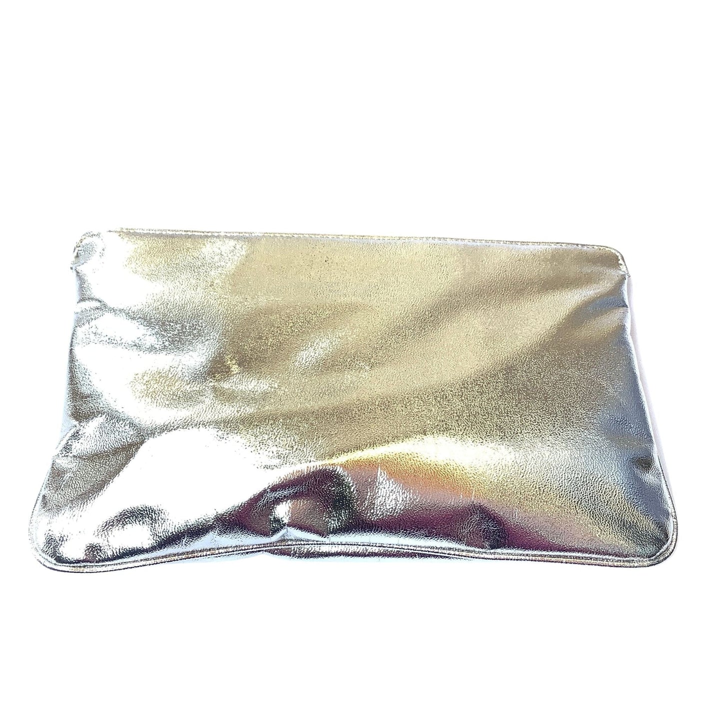 Metallic Silver Vintage Bag