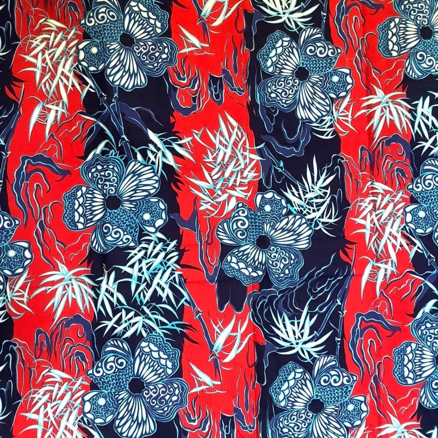 Mid Century Barkcloth