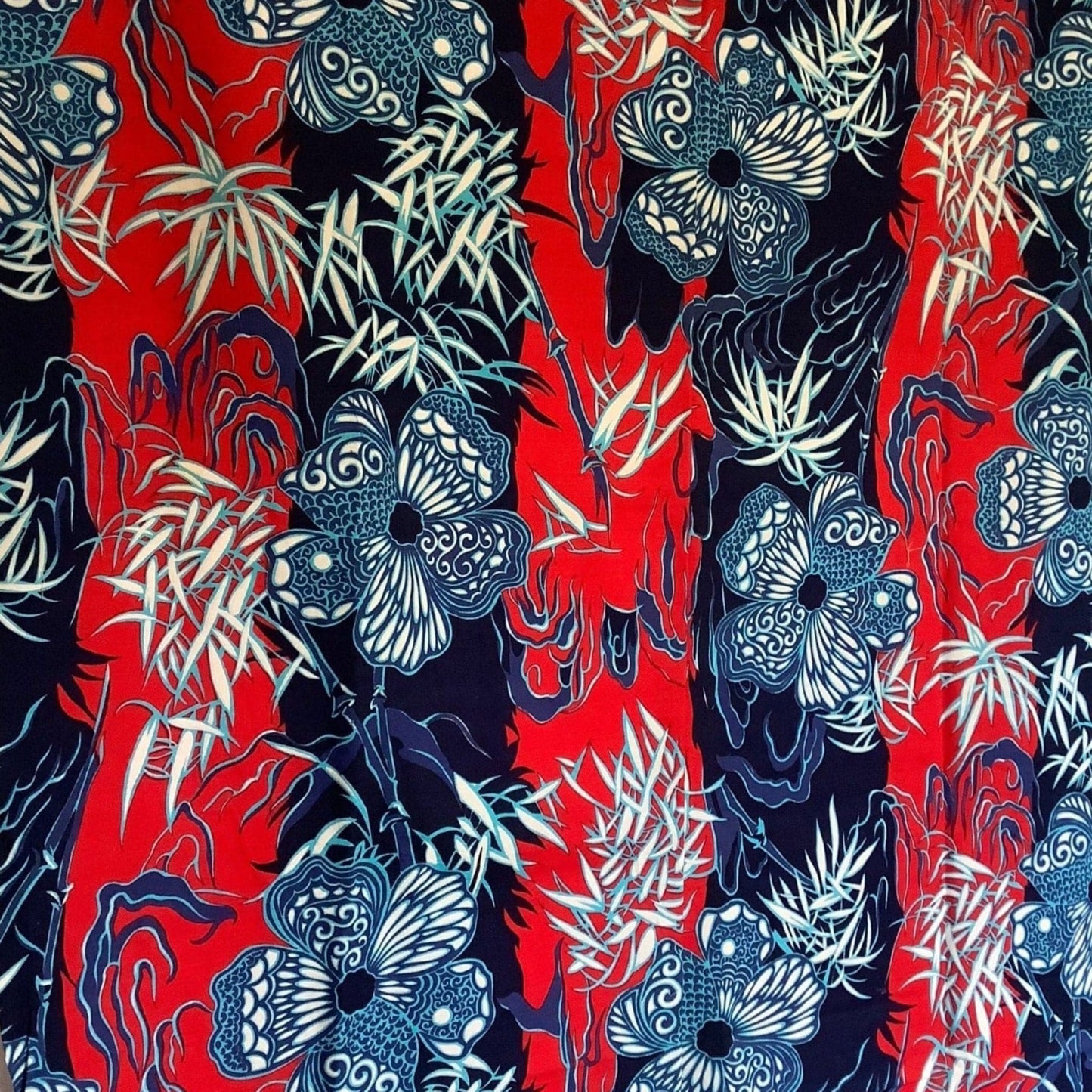 Mid Century Barkcloth