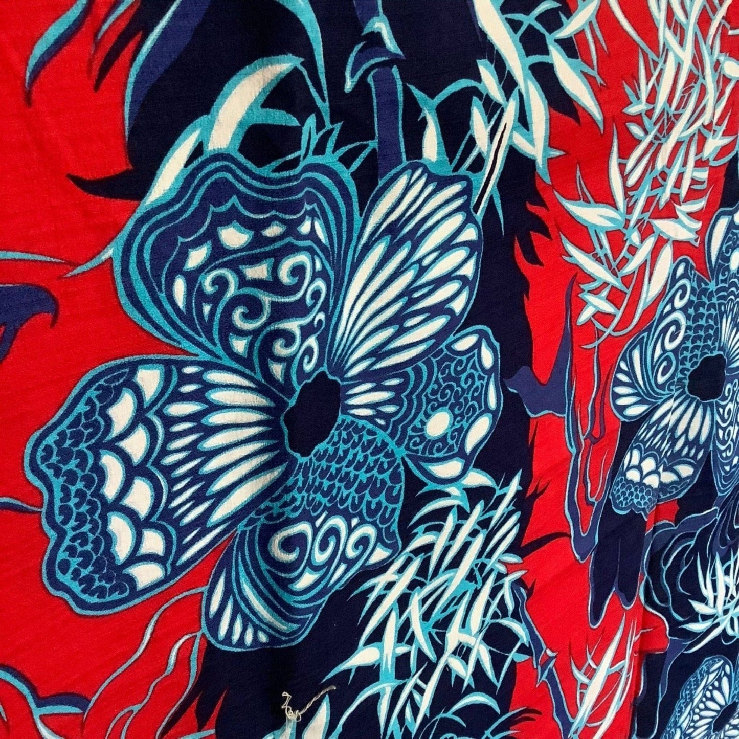 Mid Century Barkcloth