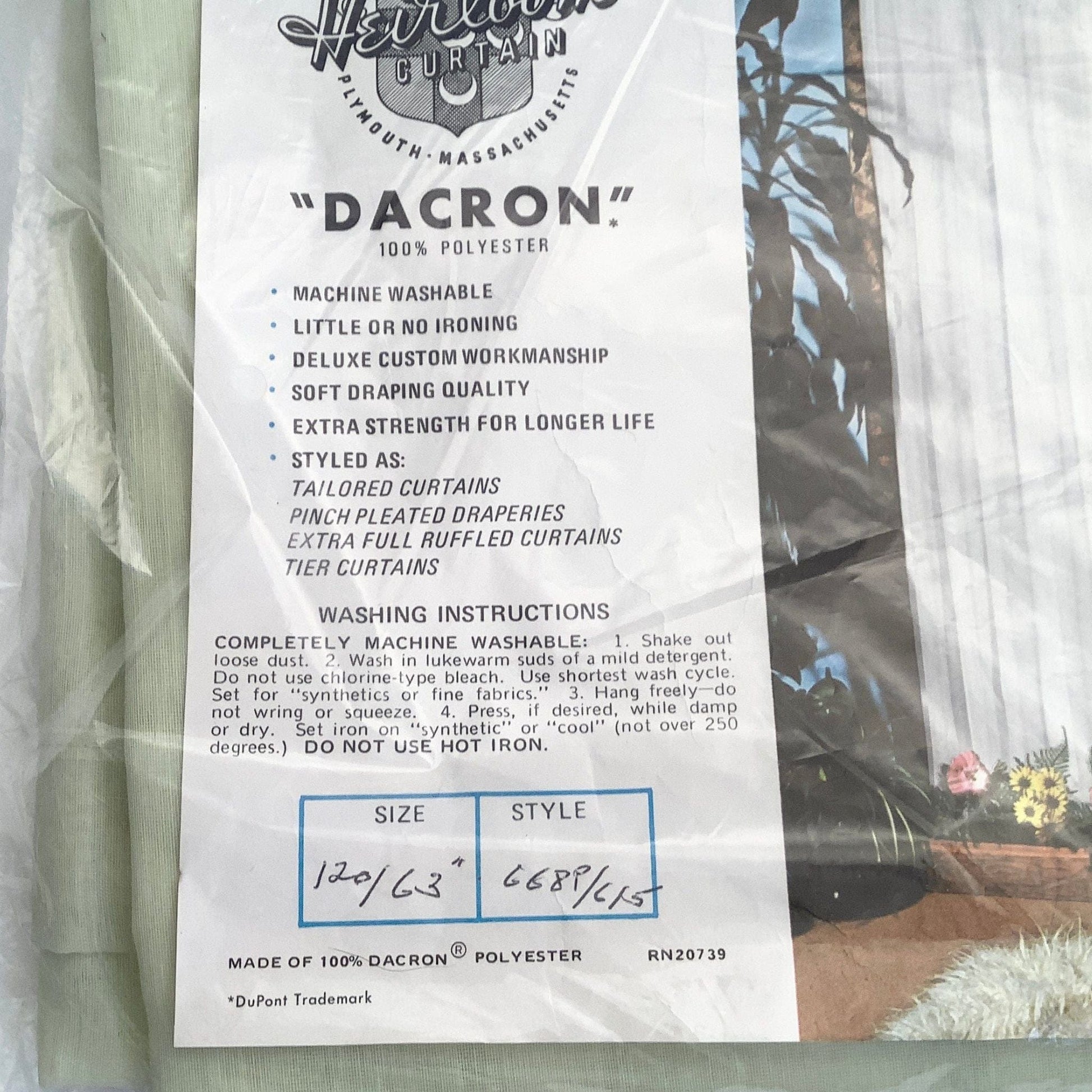 Mid Century Sheer Panels