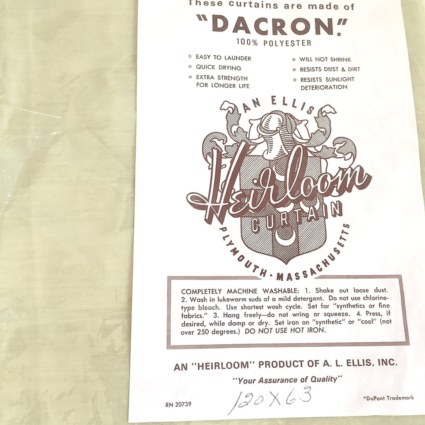 Mid Century Sheer Panels