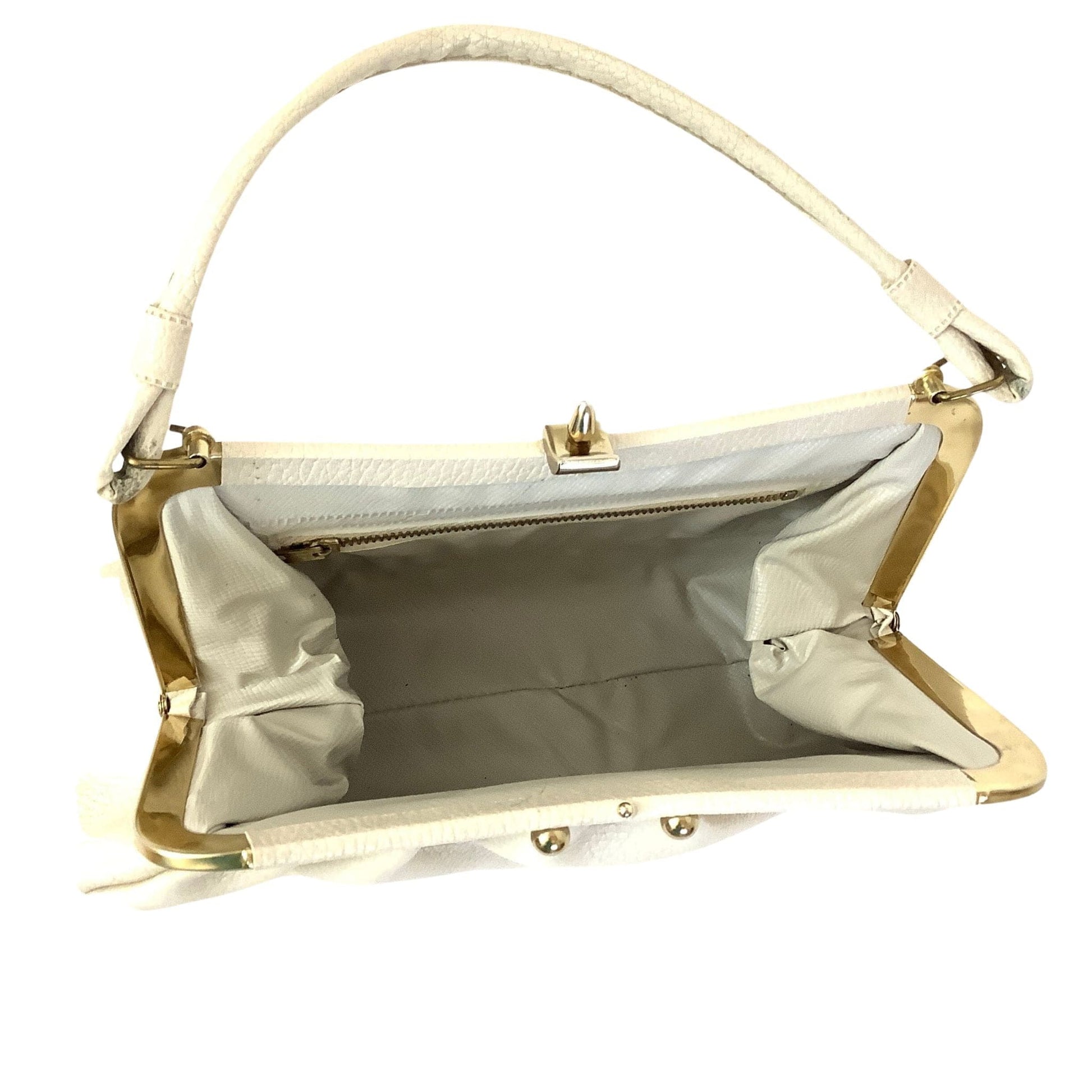 Mid Century White Bag