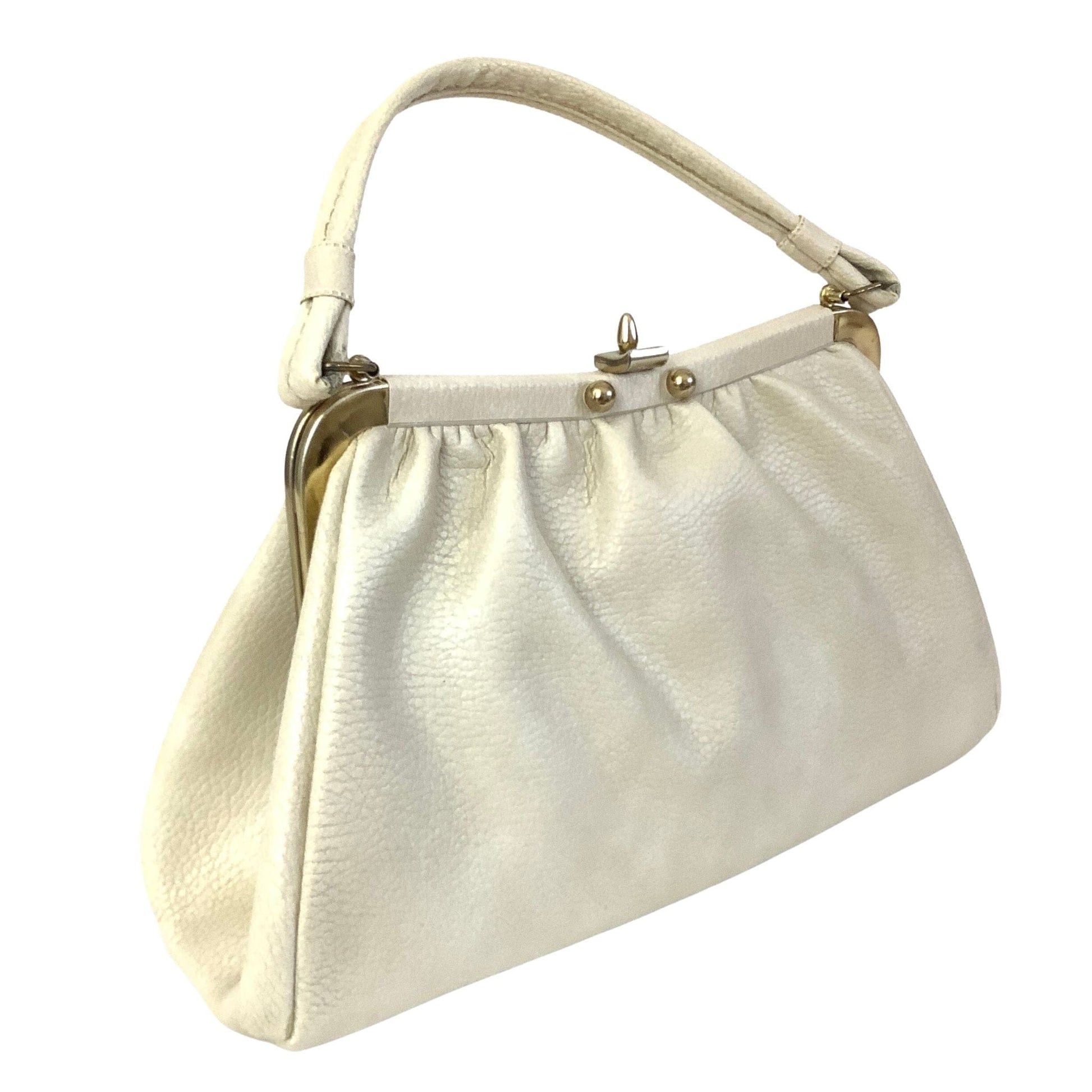 Mid Century White Bag