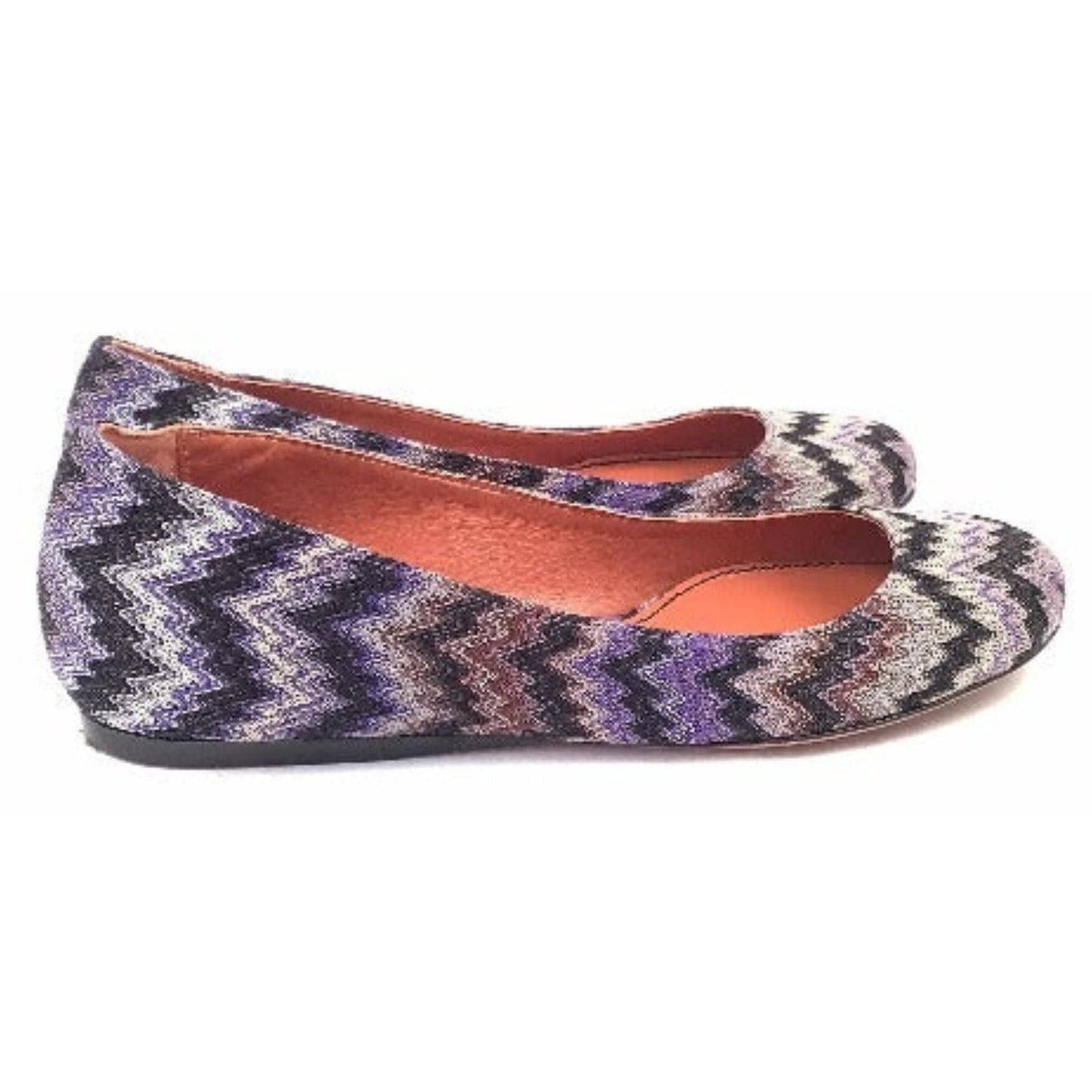 Missoni Purple Flat Shoes
