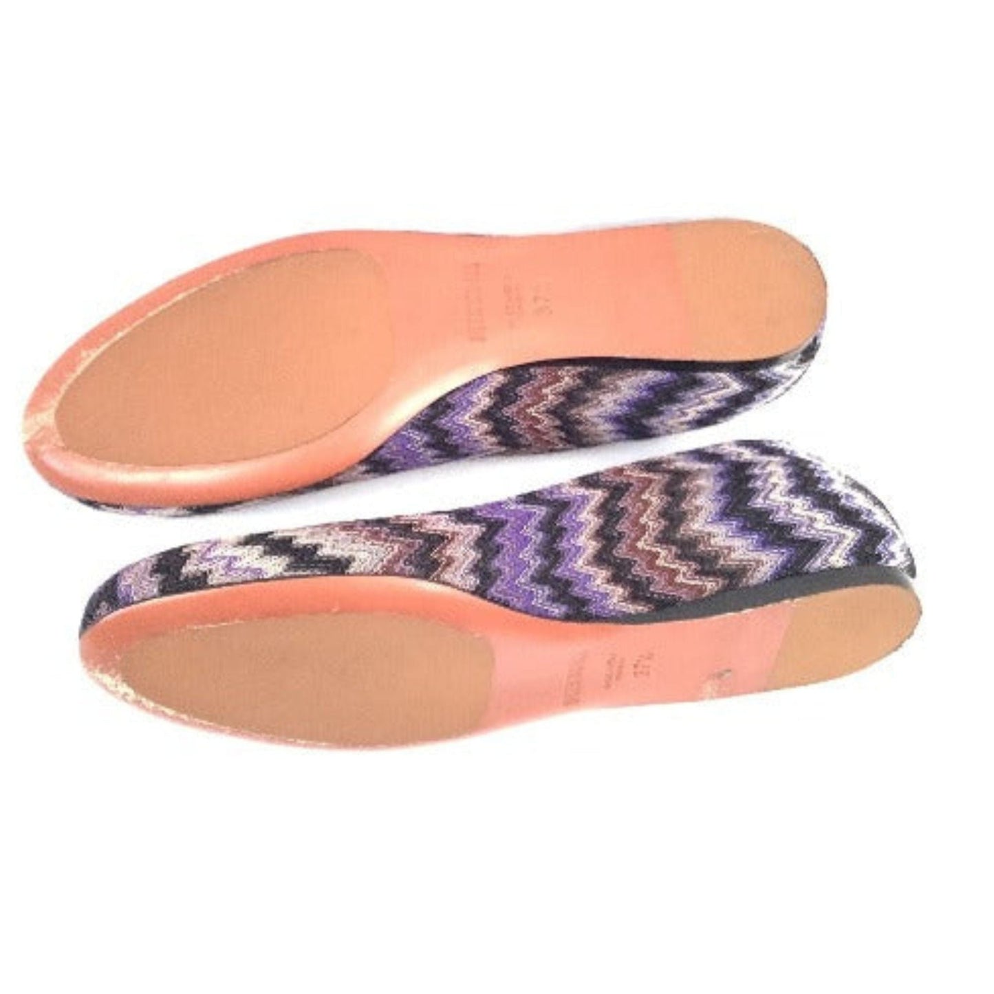 Missoni Purple Flat Shoes