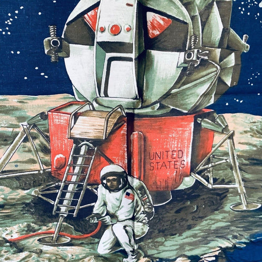 Moon Landing Fabric