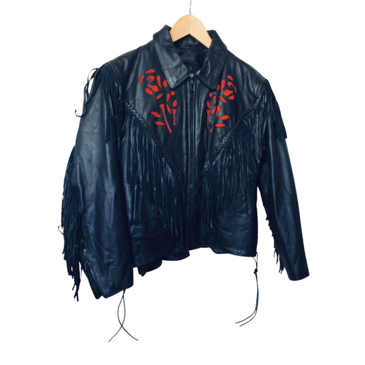 Moto Fringed Jacket