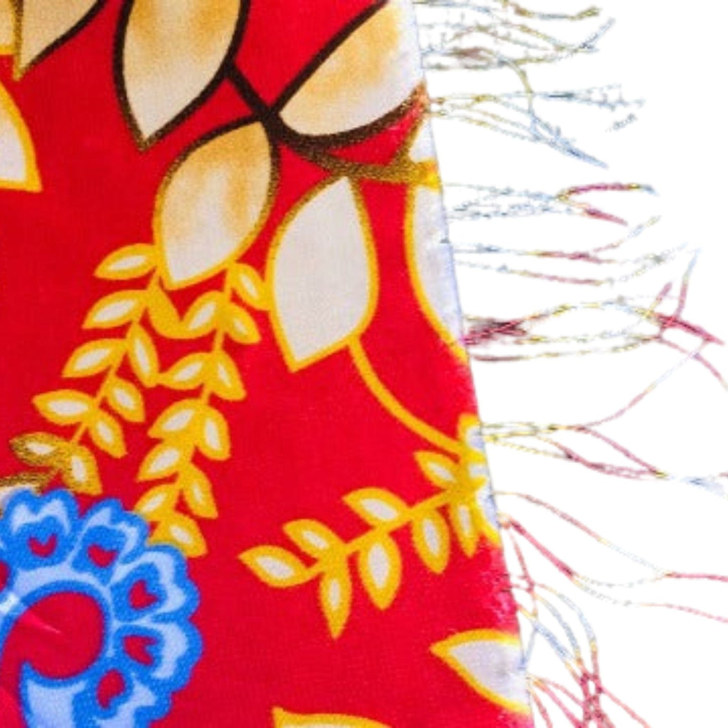 Multicolor Satin Fabric