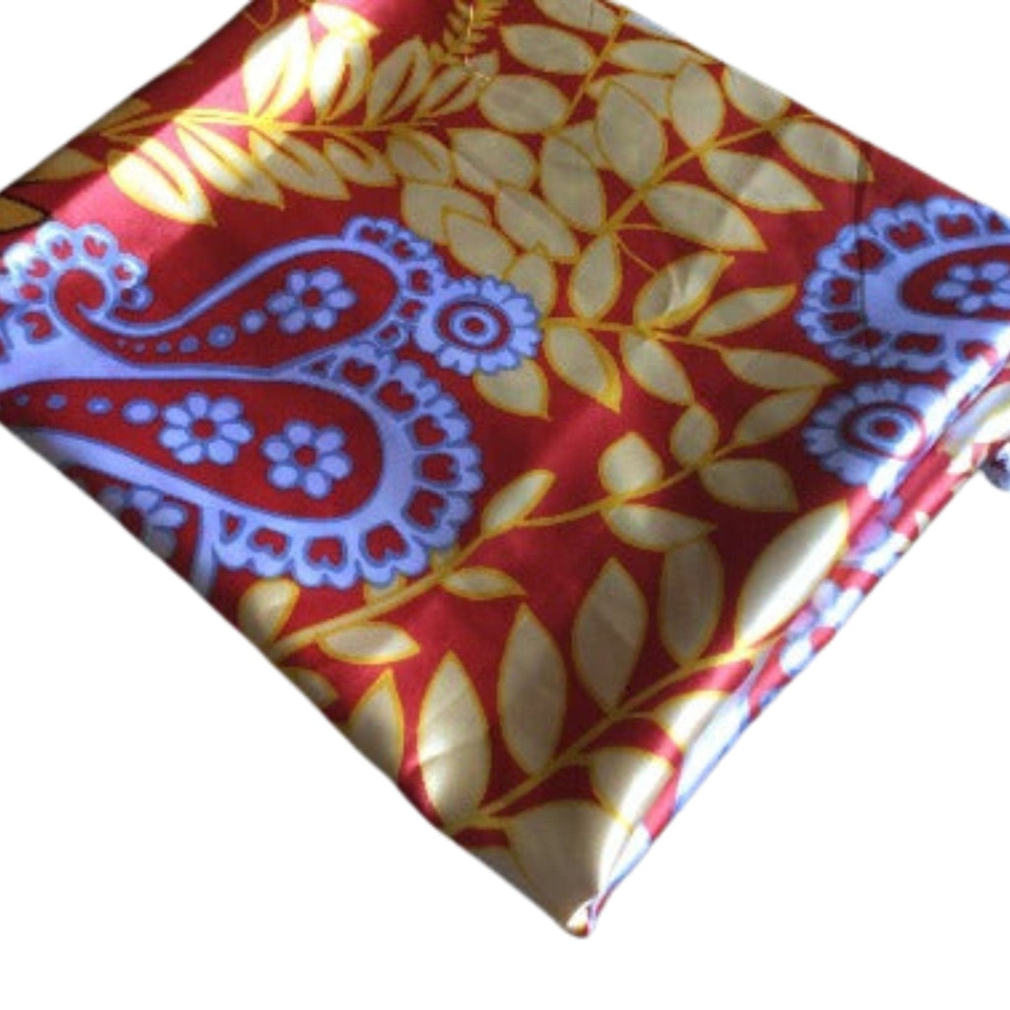 Multicolor Satin Fabric