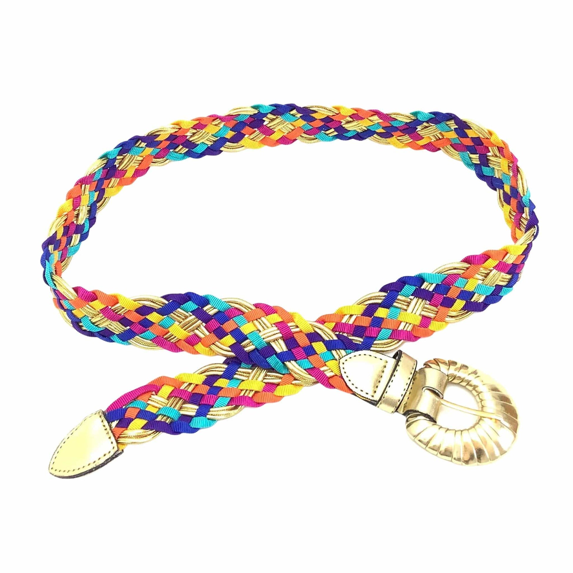 Multicolor Woven Belt