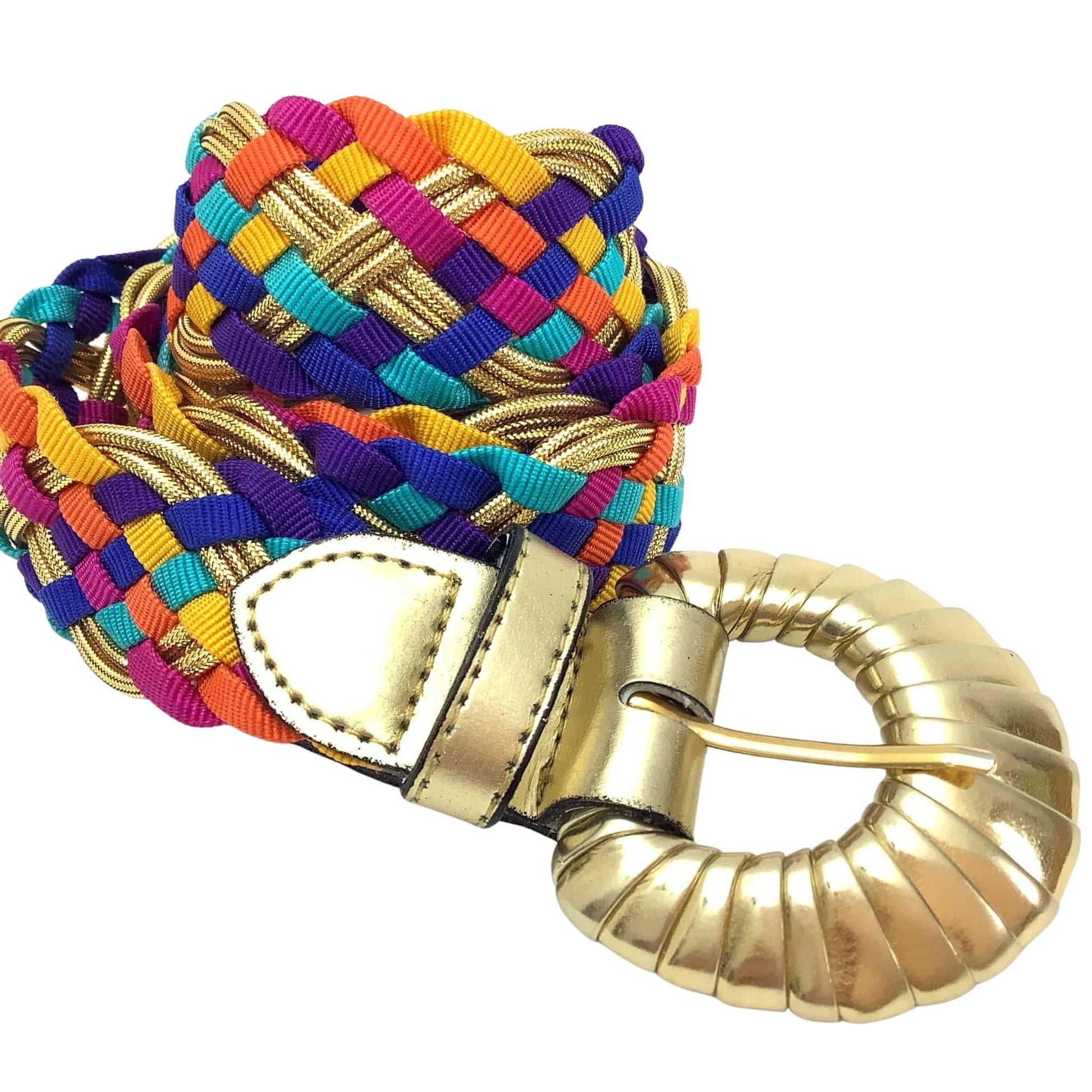 Multicolor Woven Belt