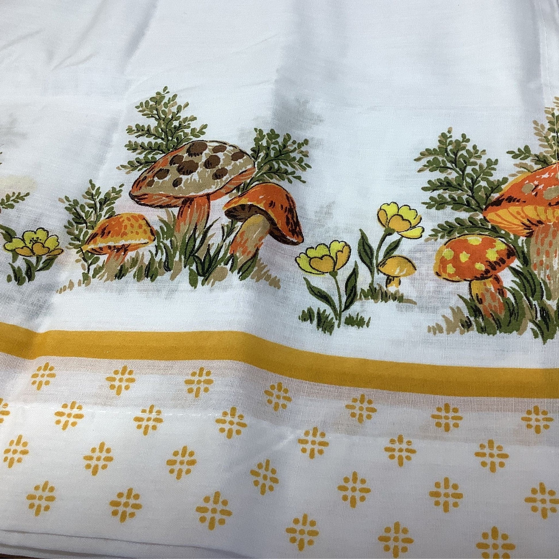 Mushroom Theme Curtains