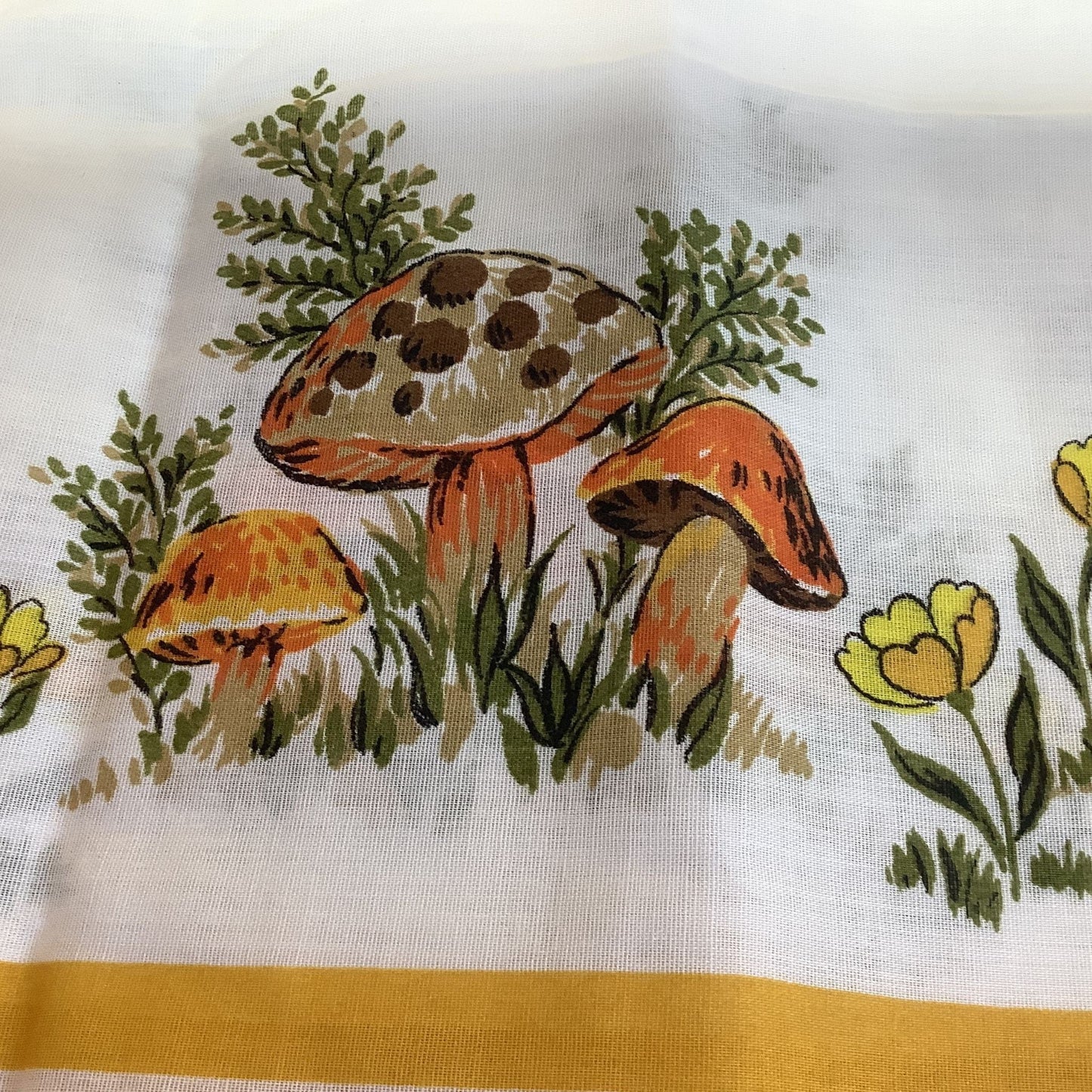 Mushroom Theme Curtains