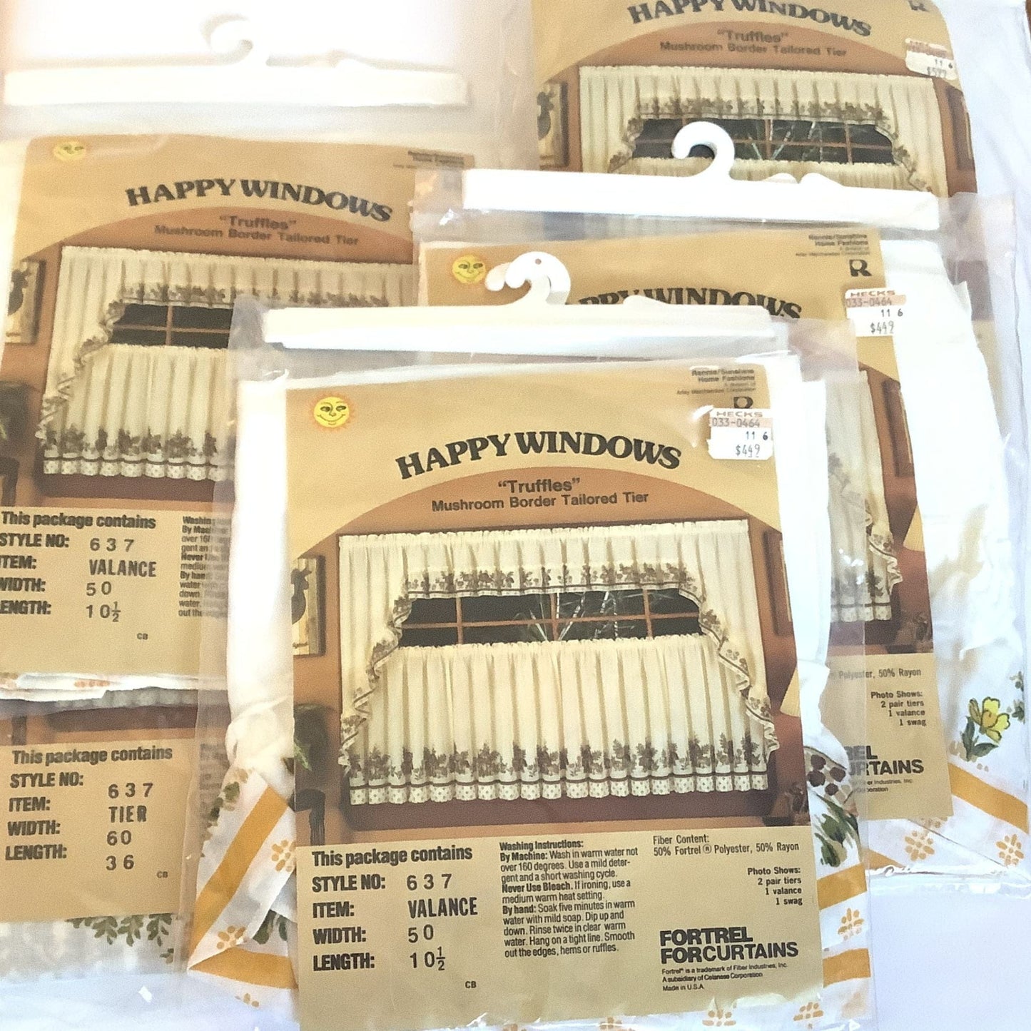 Mushroom Theme Curtains