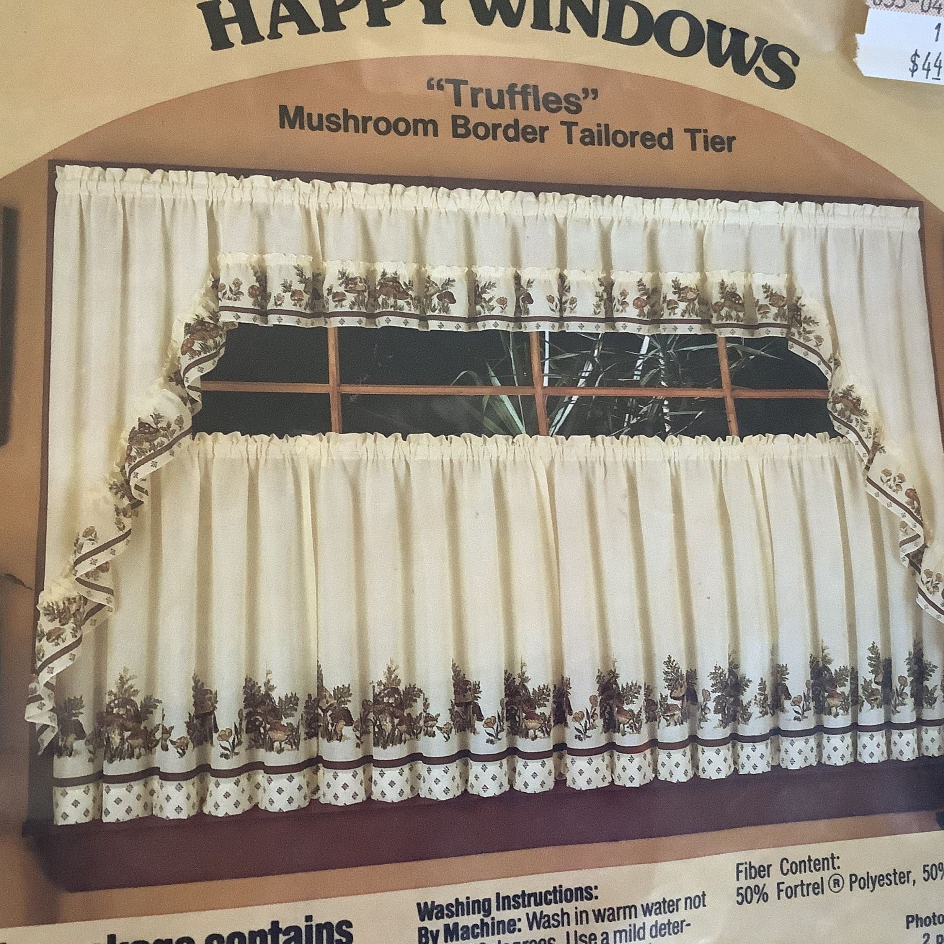 Mushroom Theme Curtains