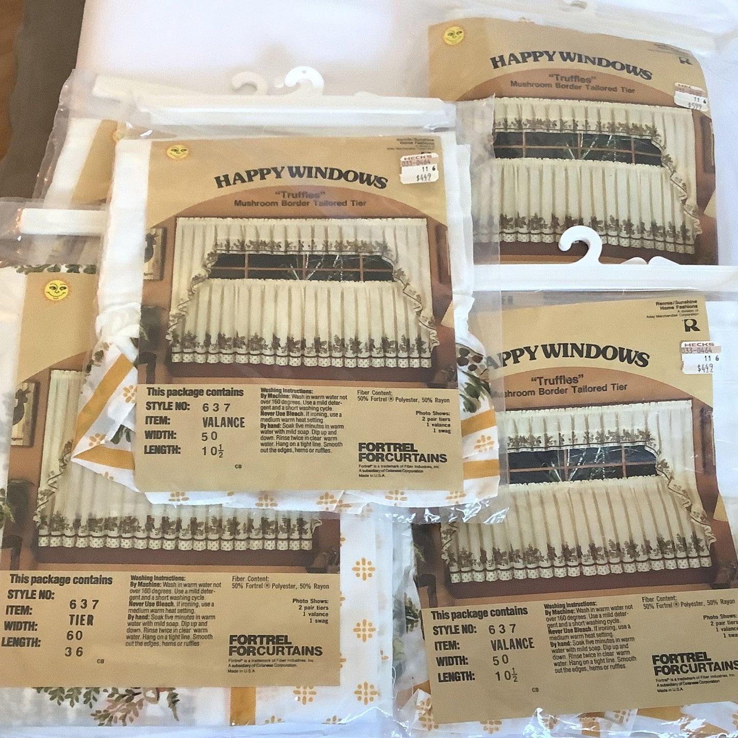 Mushroom Theme Curtains