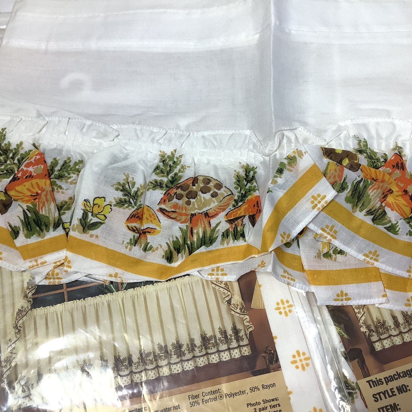 Mushroom Theme Curtains