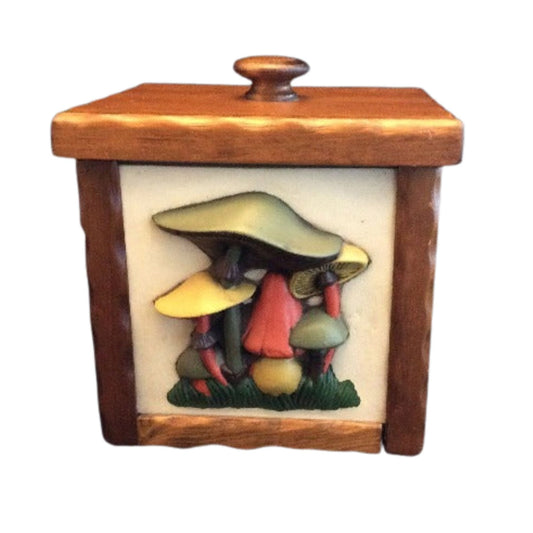 Mushroom Themed Canister